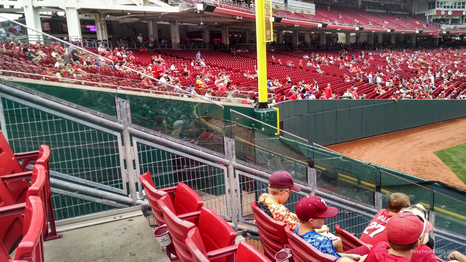 Section 514 at Great American Ball Park 