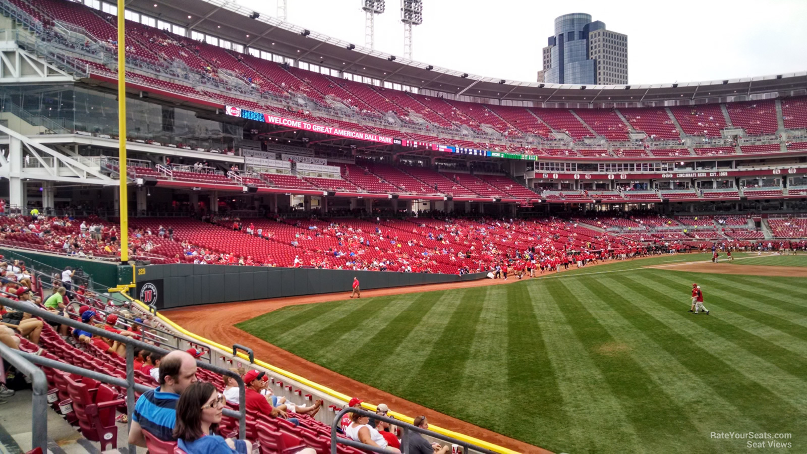 Section 143 at Great American Ball Park 