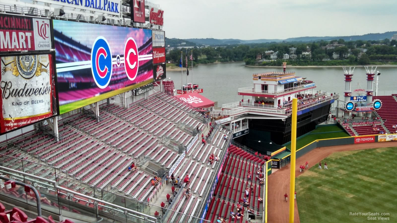 Section 514 at Great American Ball Park 