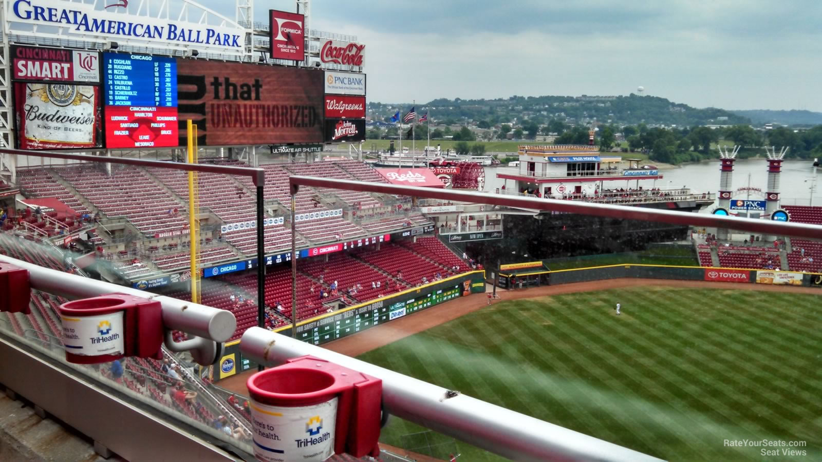 Section 514 at Great American Ball Park 