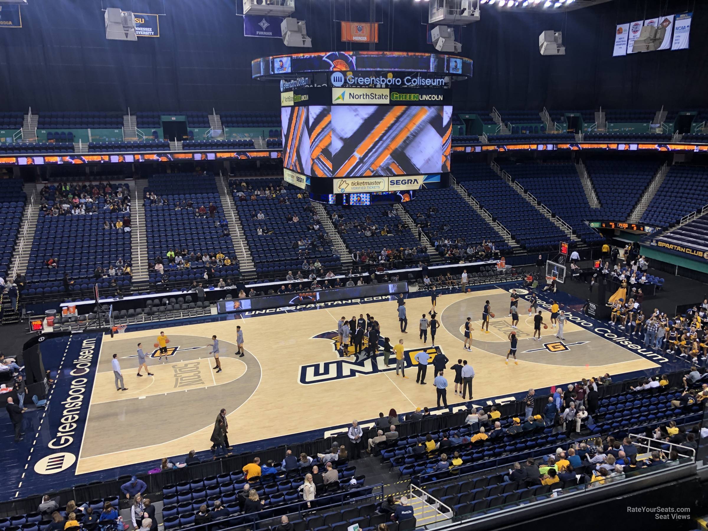 greensboro-coliseum-section-230-unc-greensboro-basketball