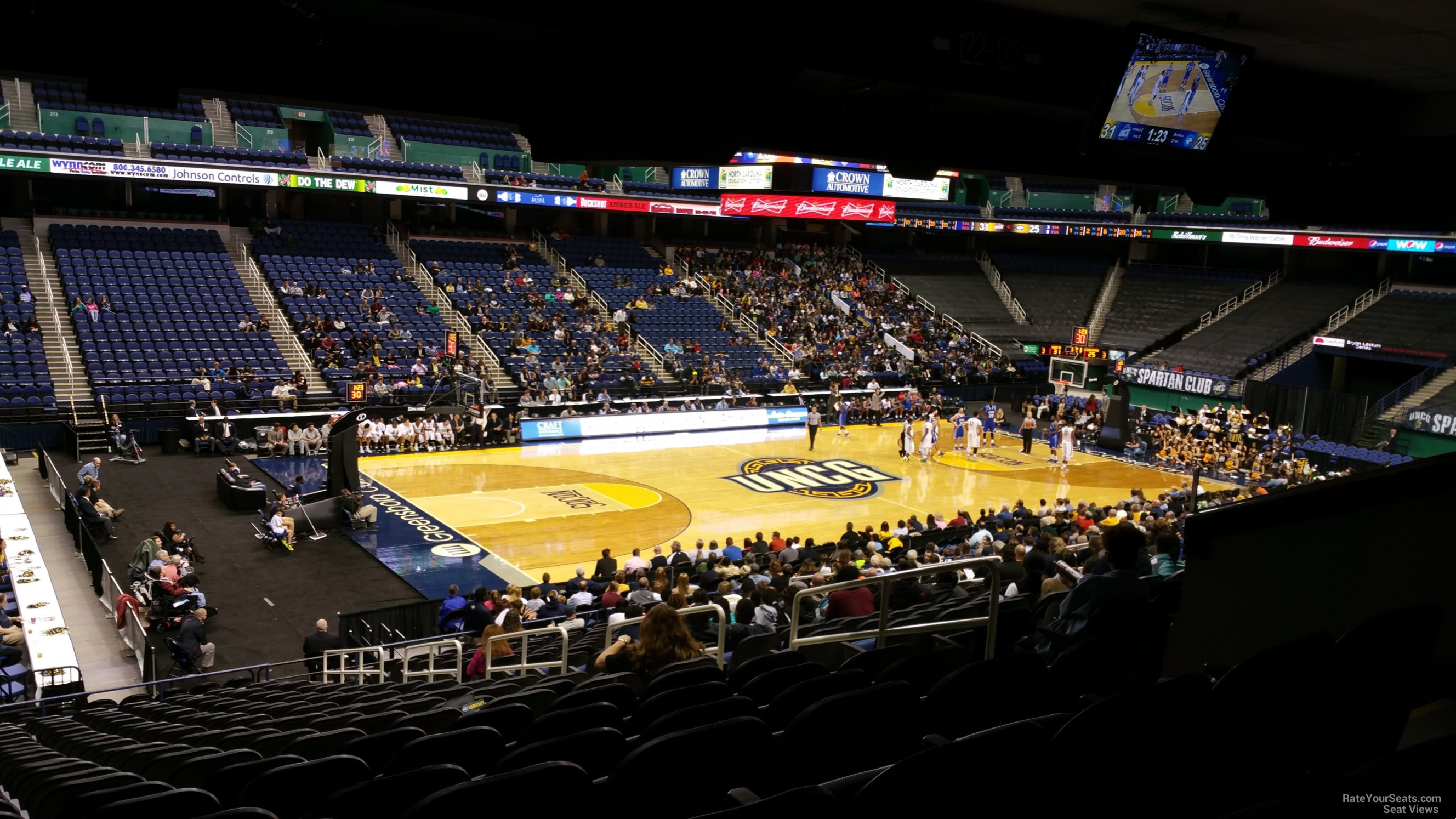 Greensboro Coliseum Basketball Seating Chart