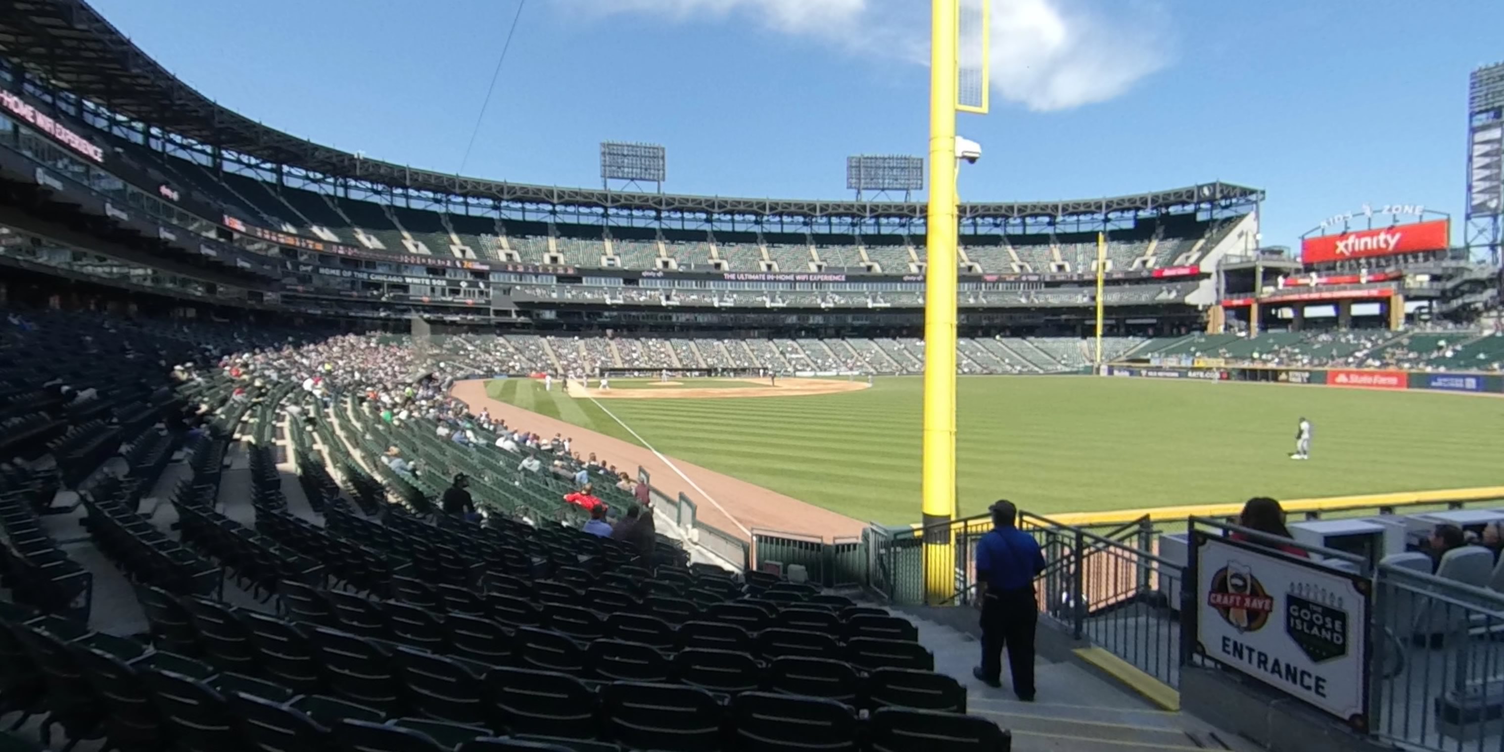 section 108 panoramic seat view  - guaranteed rate field
