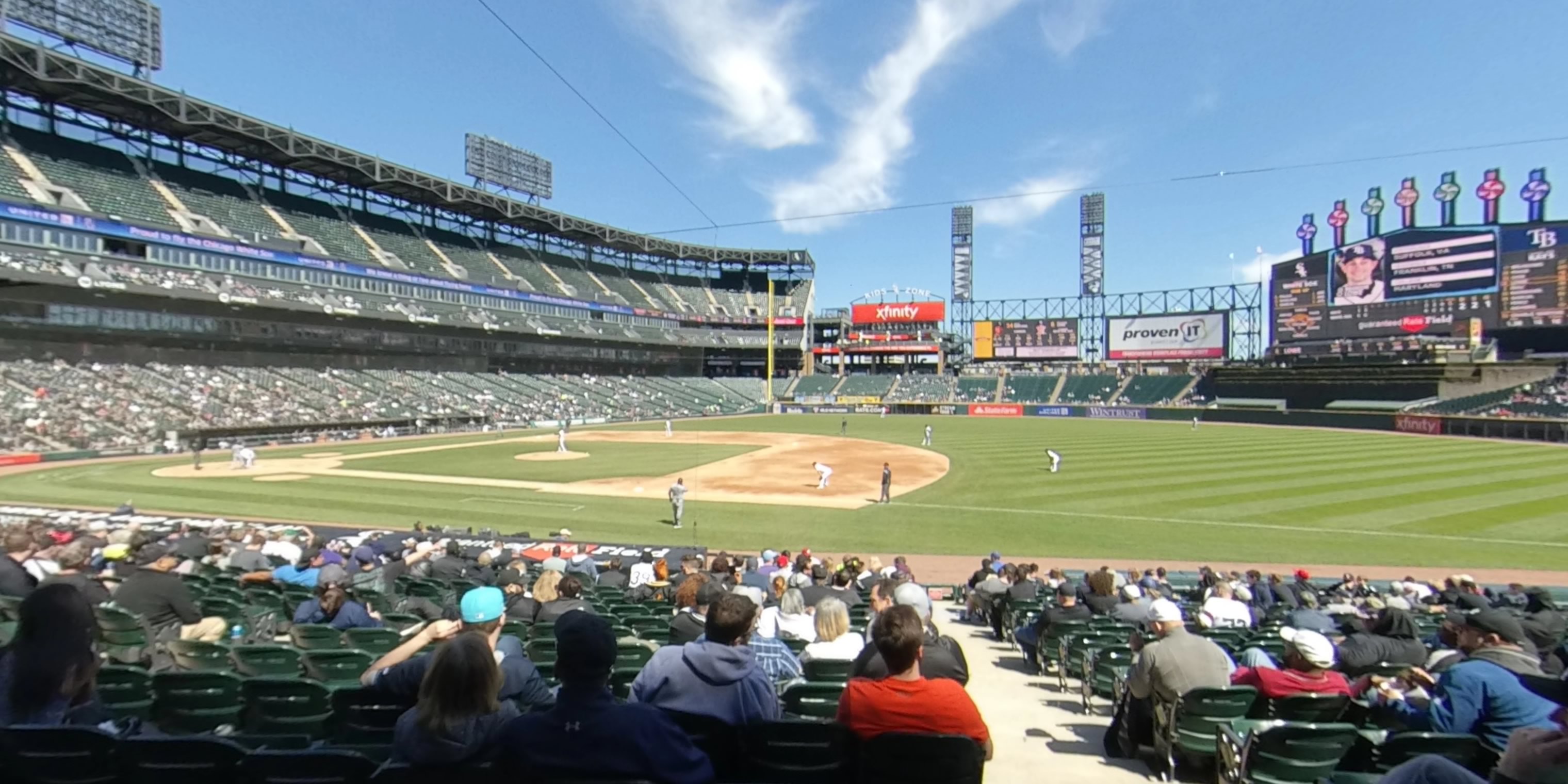 Section 120 at Guaranteed Rate Field 