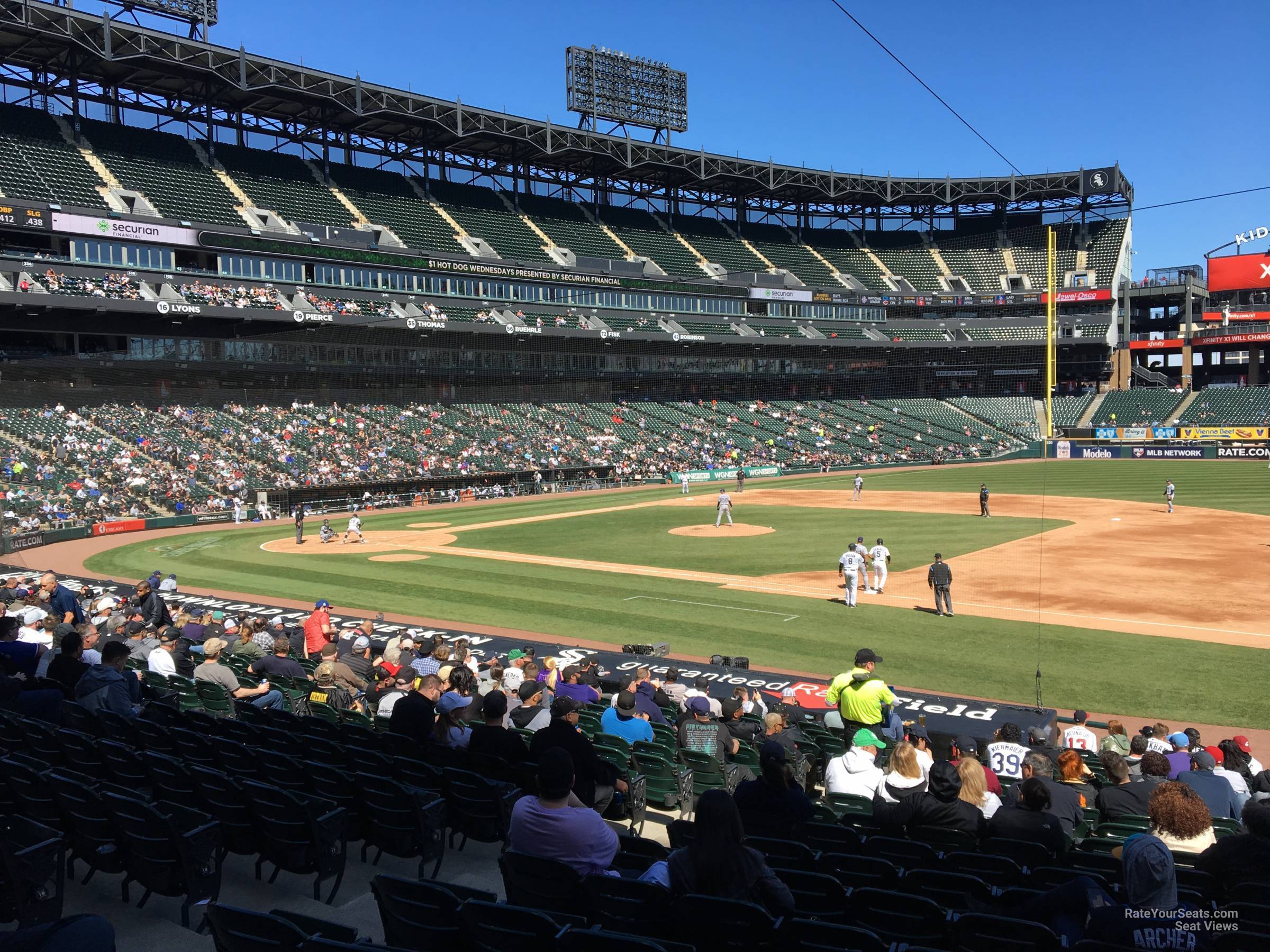 Section 121 at Guaranteed Rate Field 