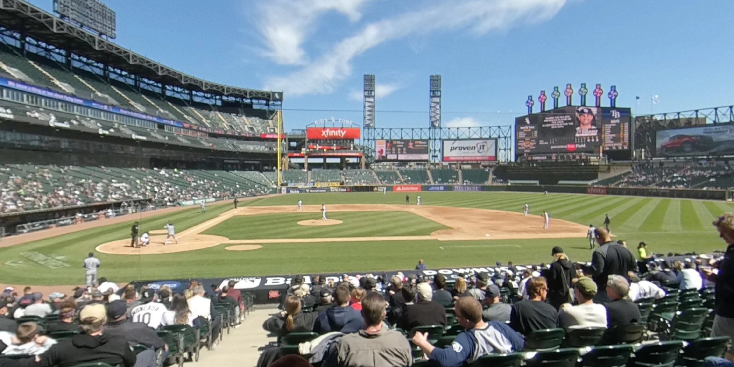 section 126 panoramic seat view  - guaranteed rate field