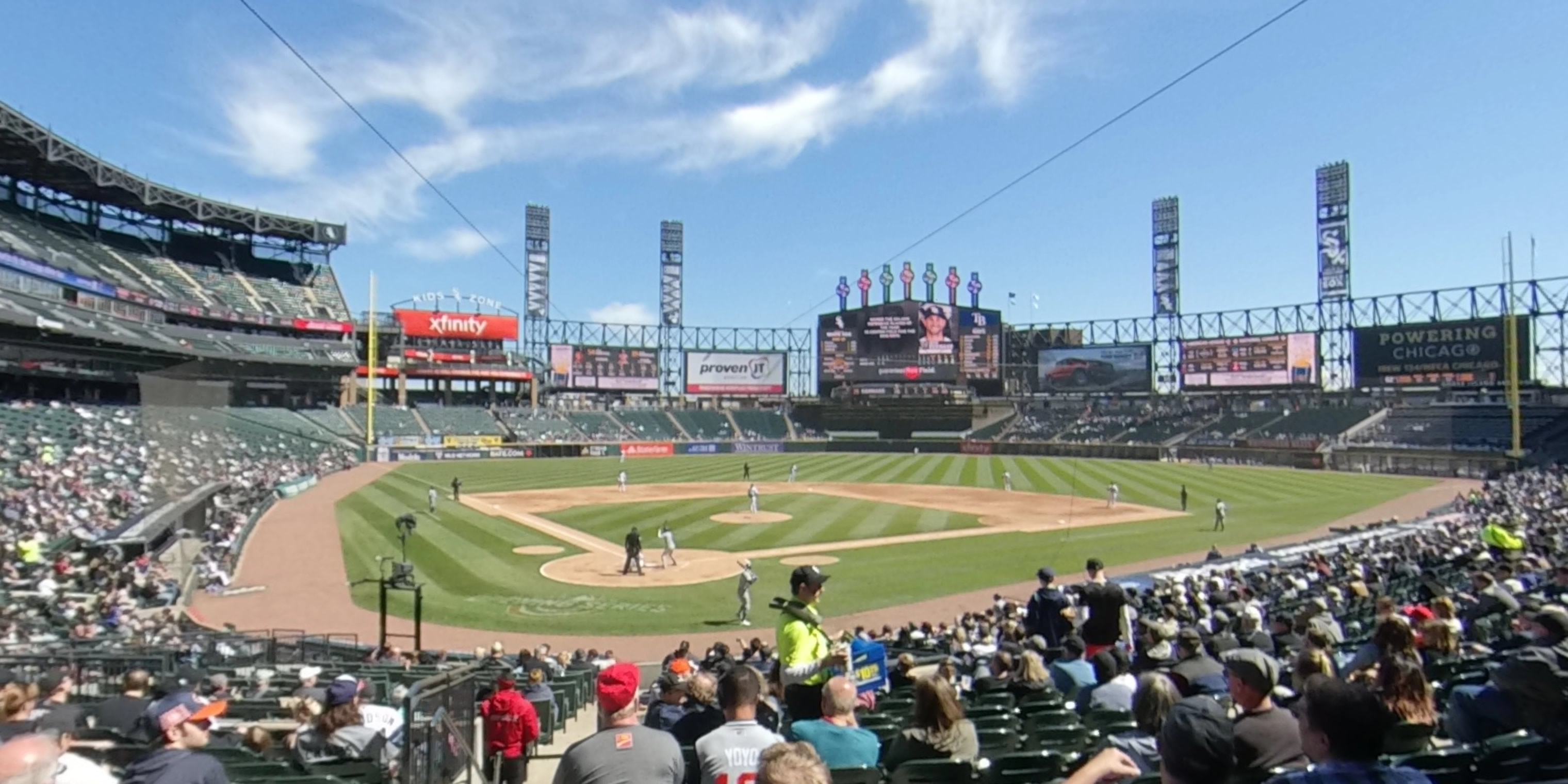 section 130 panoramic seat view  - guaranteed rate field