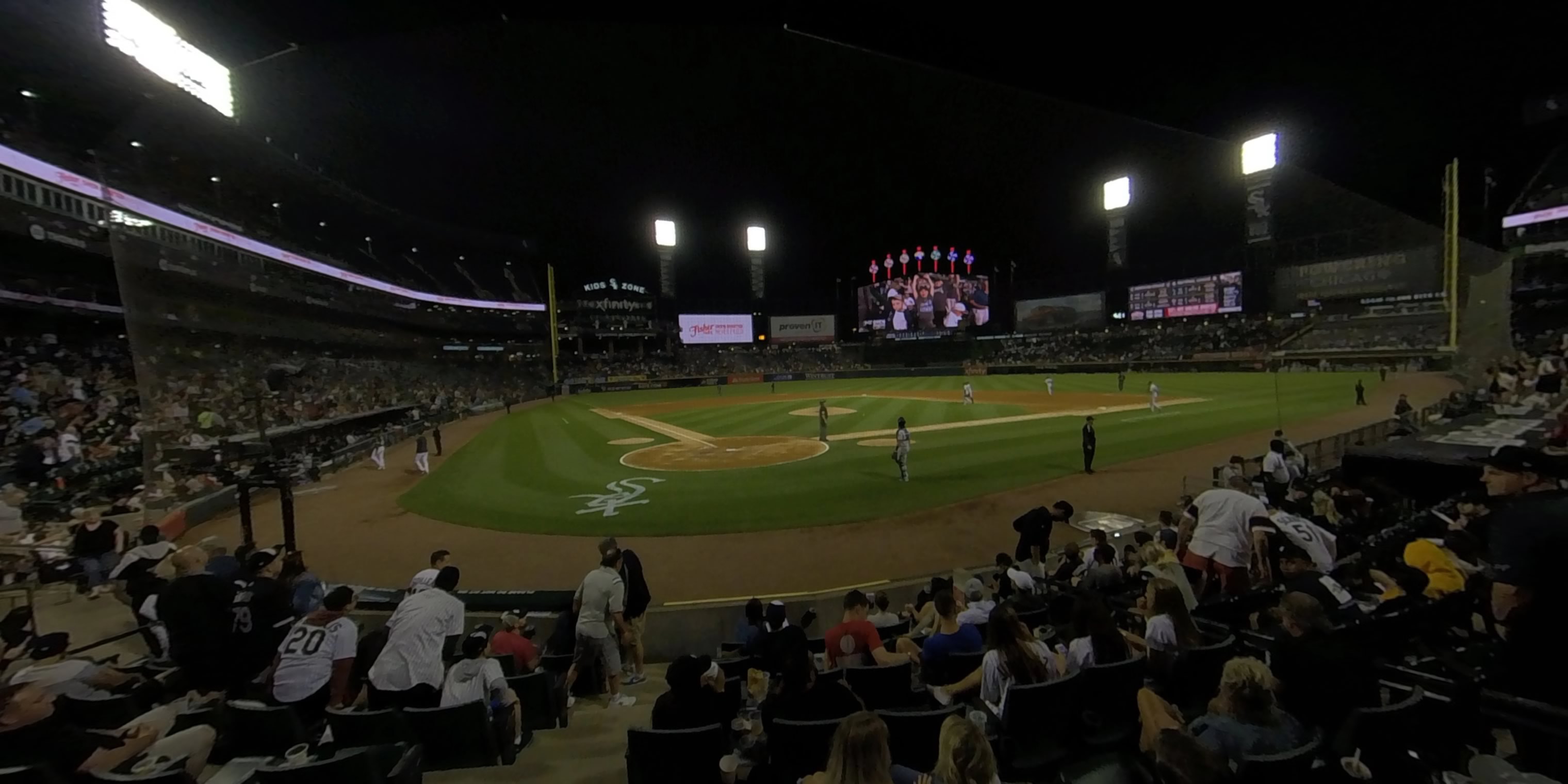 scout seats 130 panoramic seat view  - guaranteed rate field