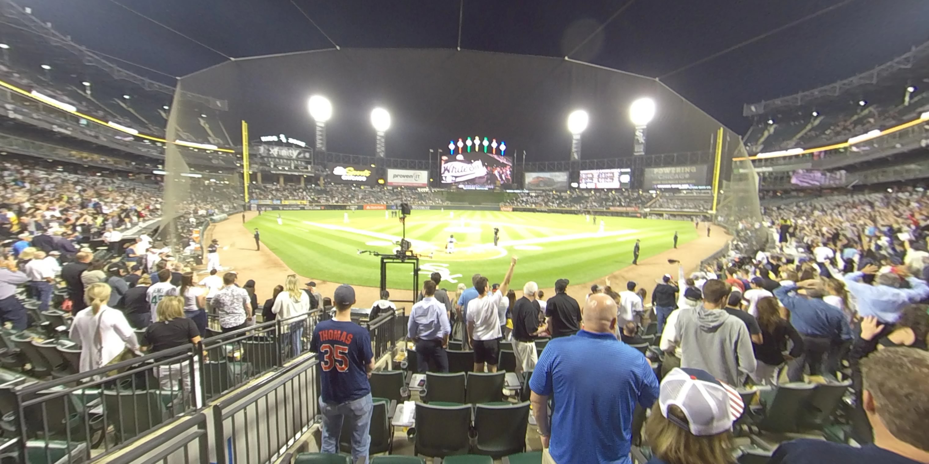 scout seats 131 panoramic seat view  - guaranteed rate field