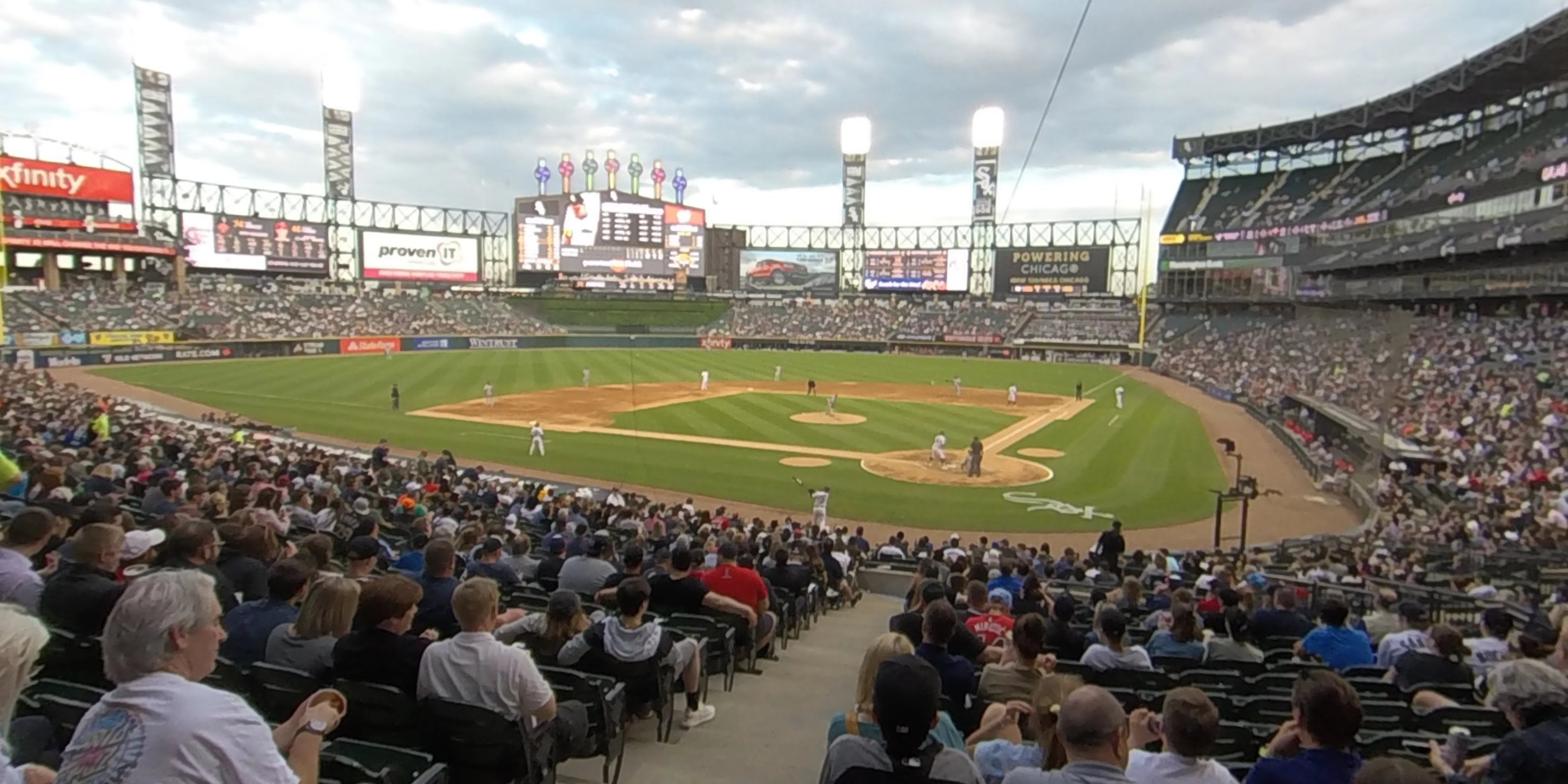 section 134 panoramic seat view  - guaranteed rate field
