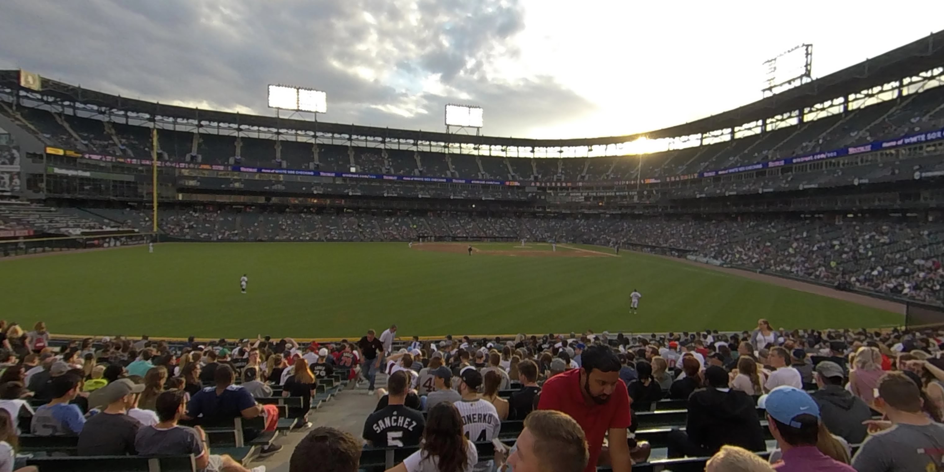 section 160 panoramic seat view  - guaranteed rate field
