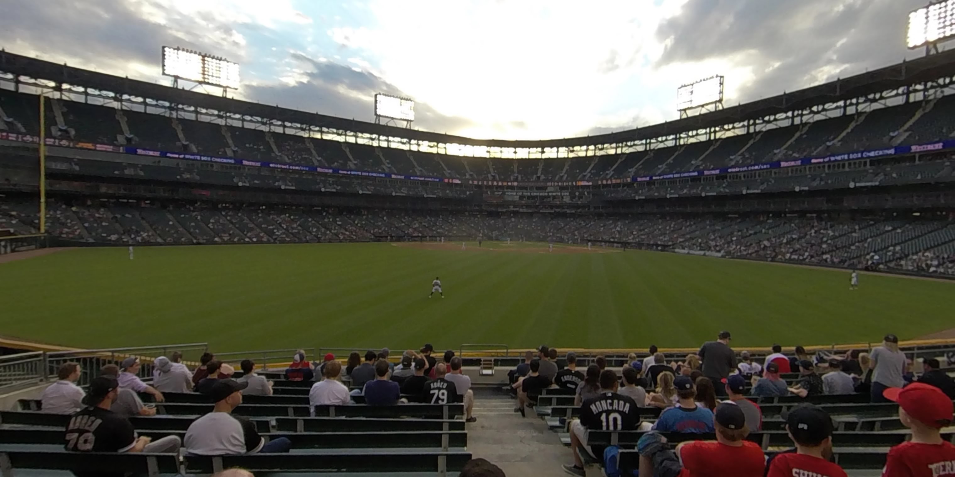section 163 panoramic seat view  - guaranteed rate field