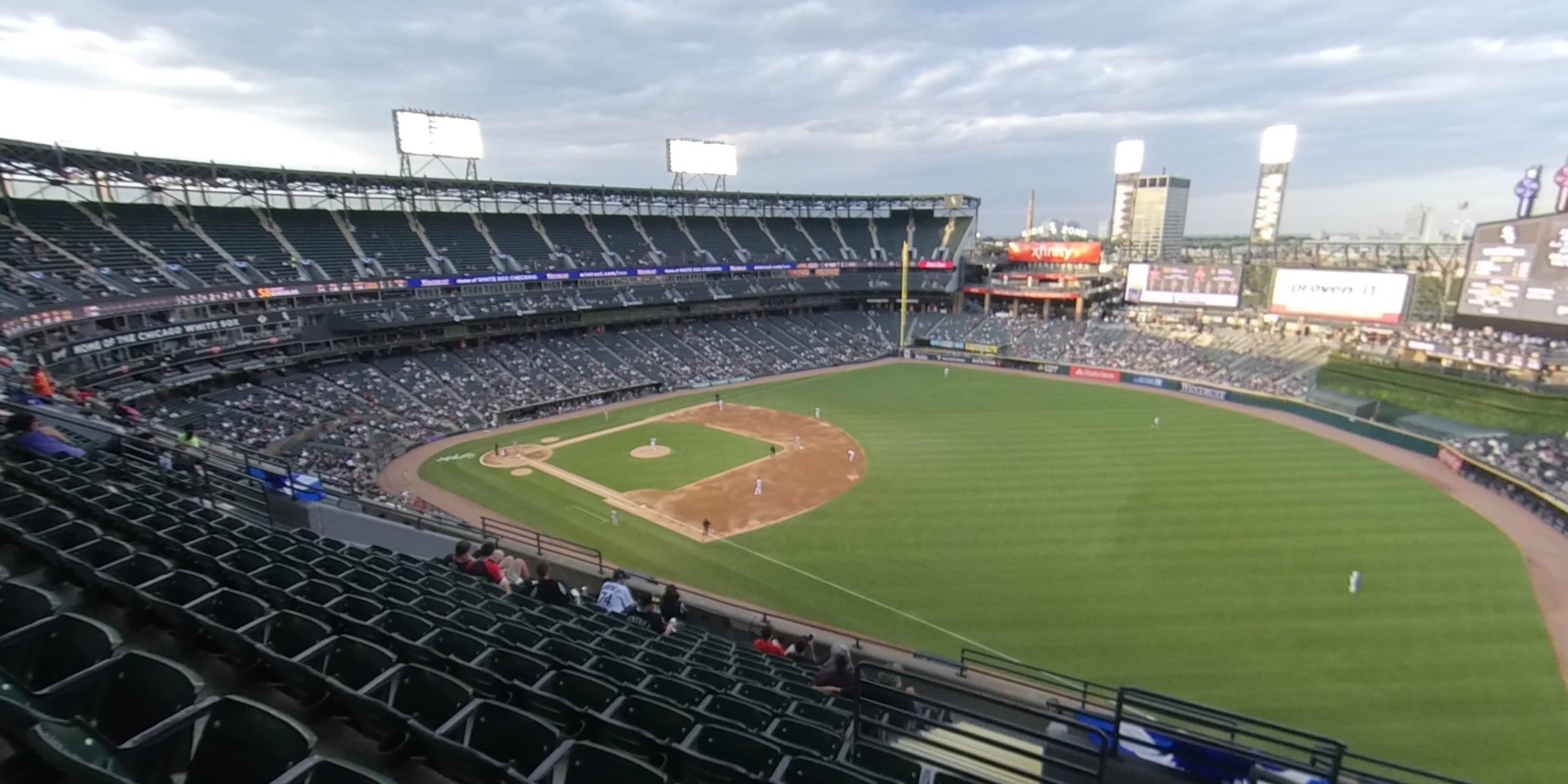 section 514 panoramic seat view  - guaranteed rate field