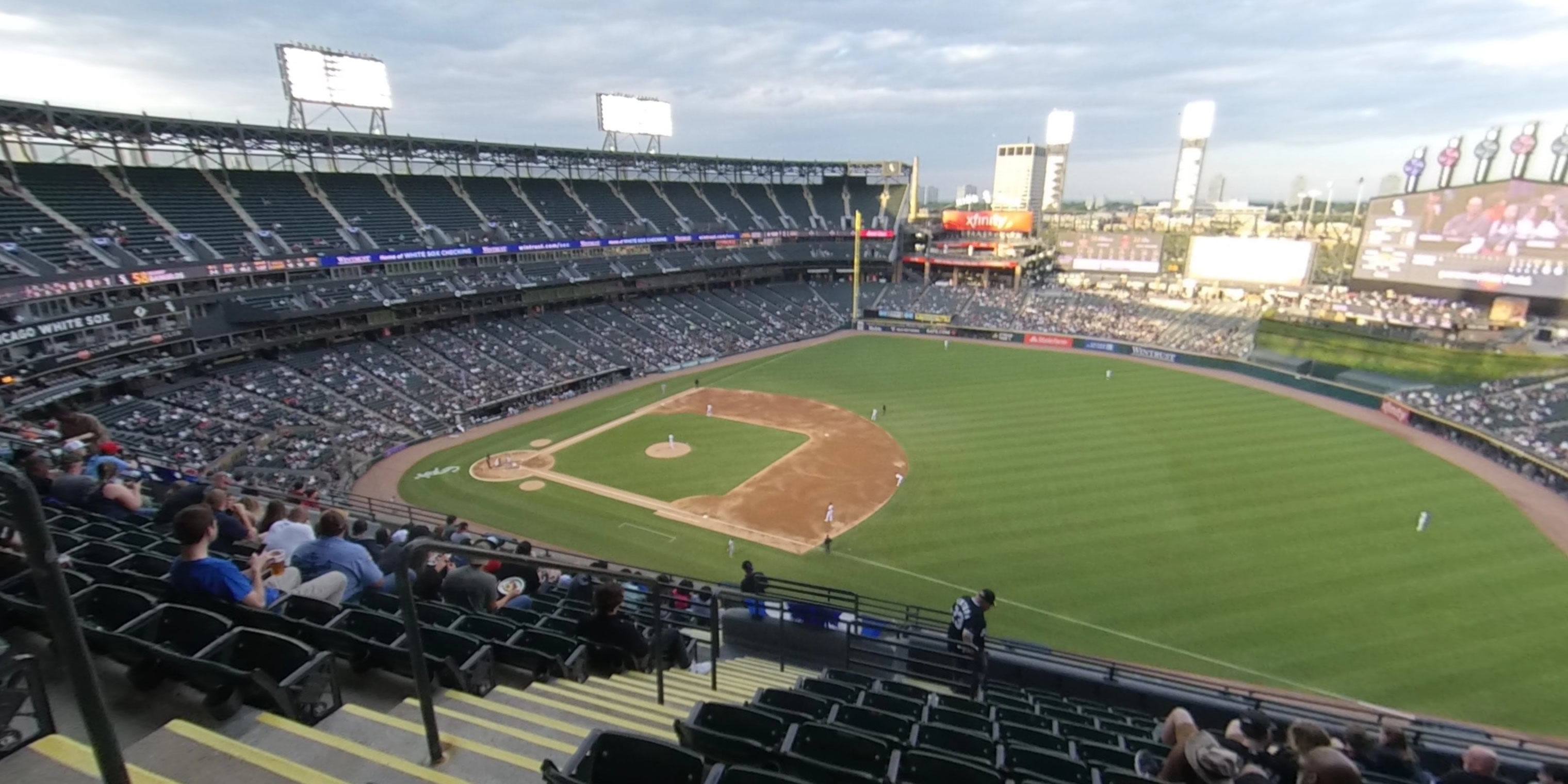 section 518 panoramic seat view  - guaranteed rate field