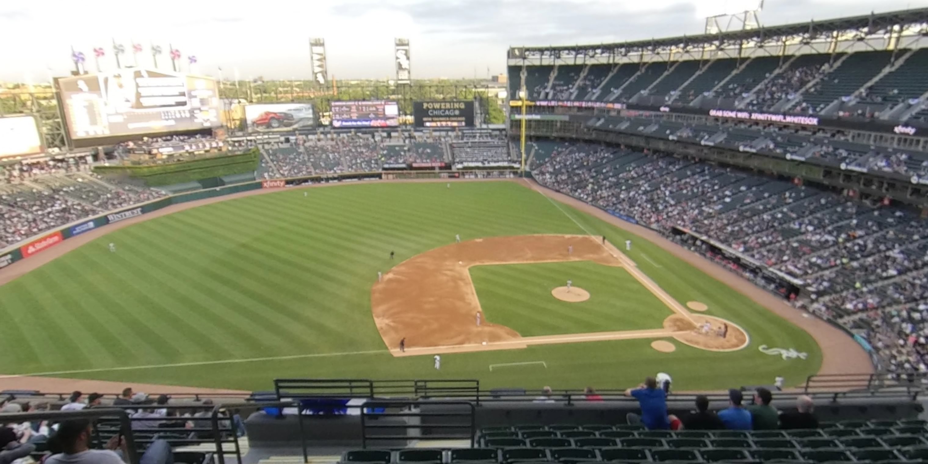 section 540 panoramic seat view  - guaranteed rate field