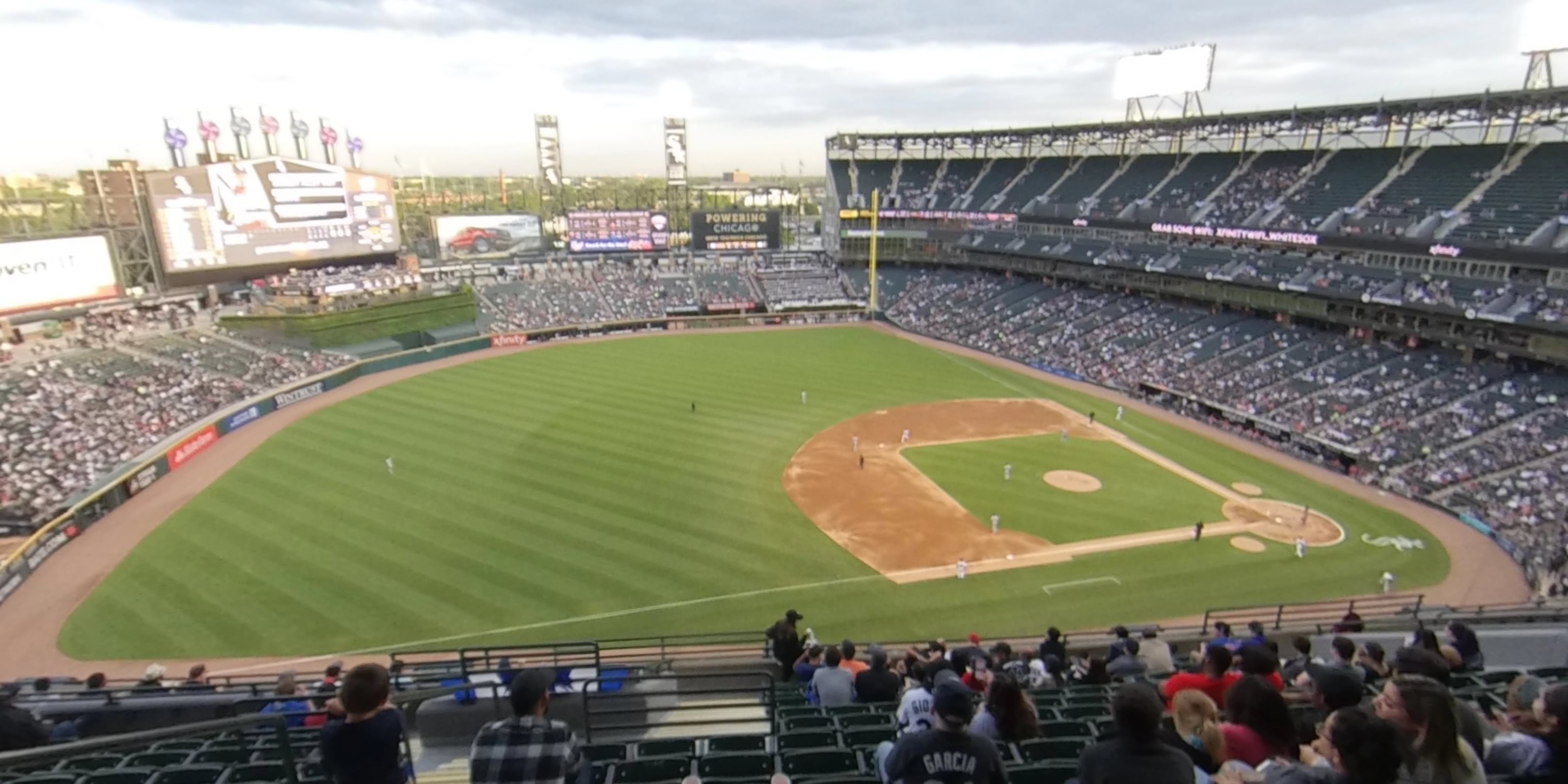 section 544 panoramic seat view  - guaranteed rate field