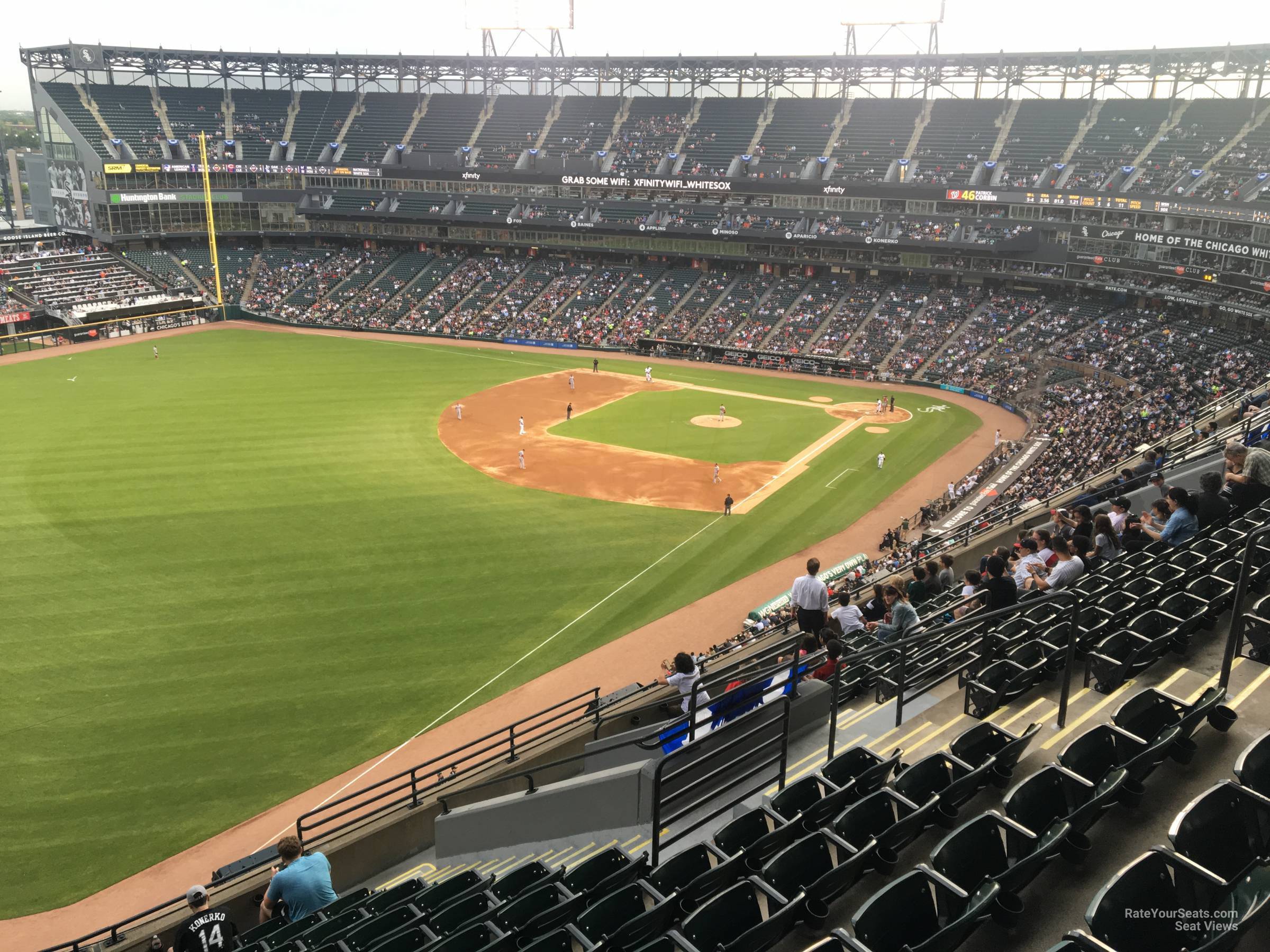 Section 554 at Guaranteed Rate Field 