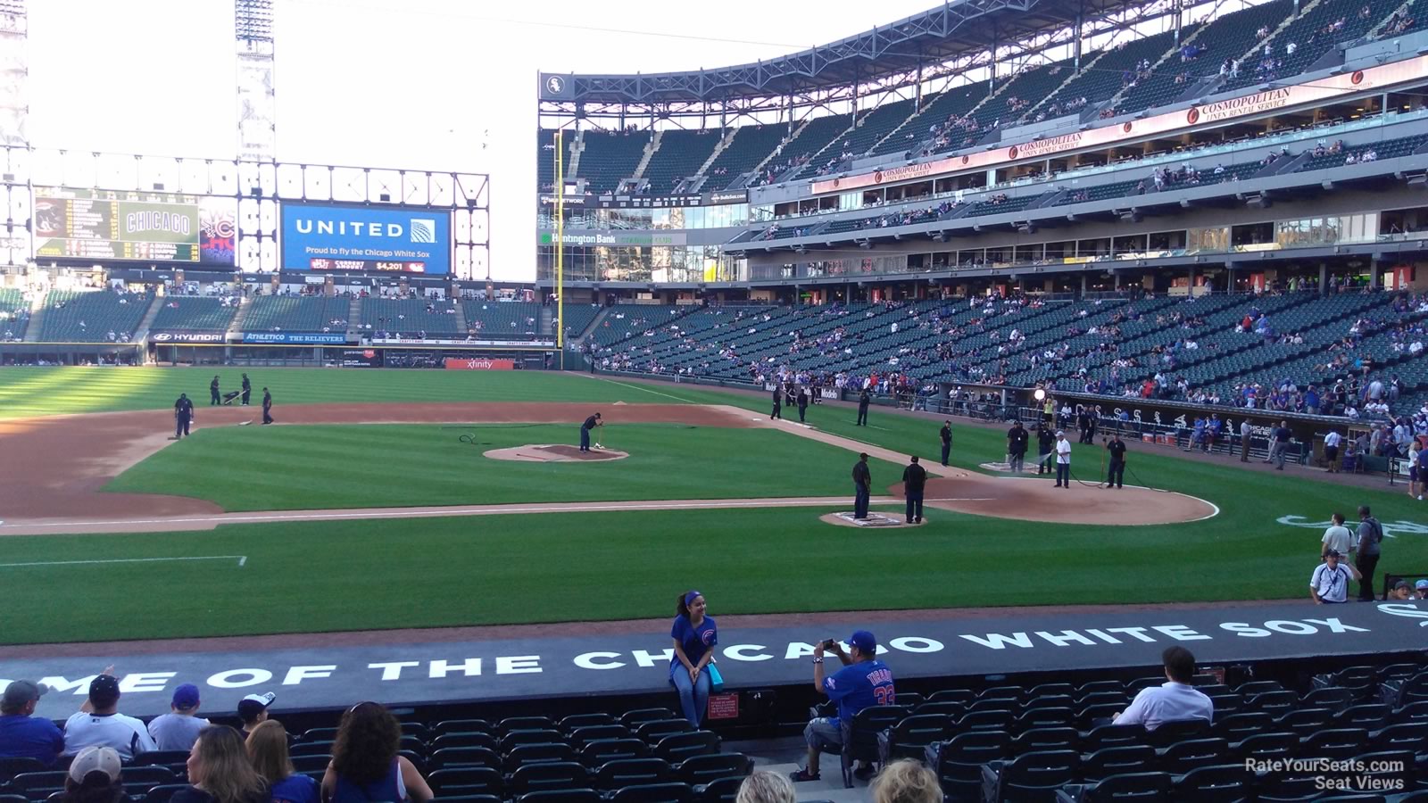 floor seating at guaranteed rate field｜TikTok Search