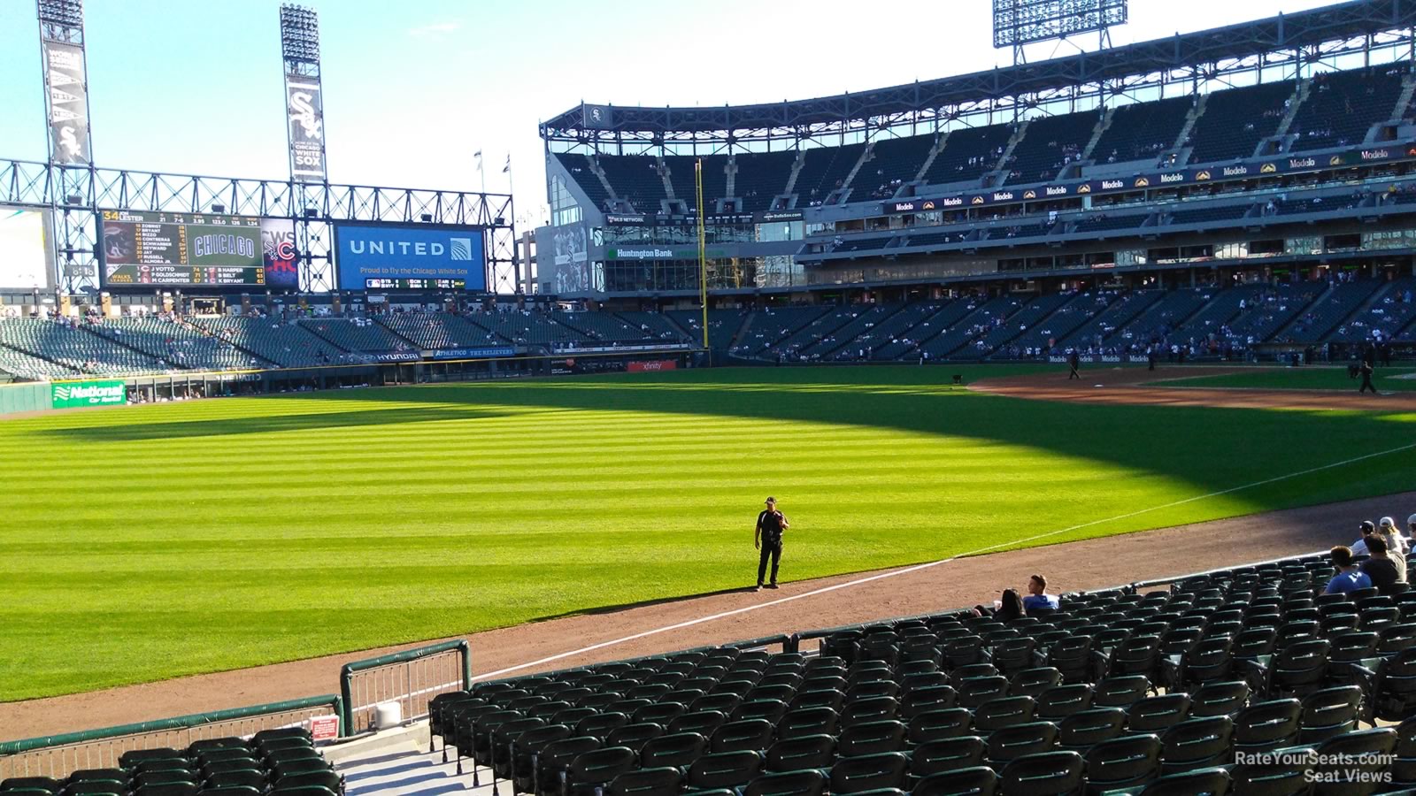 Guaranteed Rate Field, section 105, home of Chicago White Sox, page 1