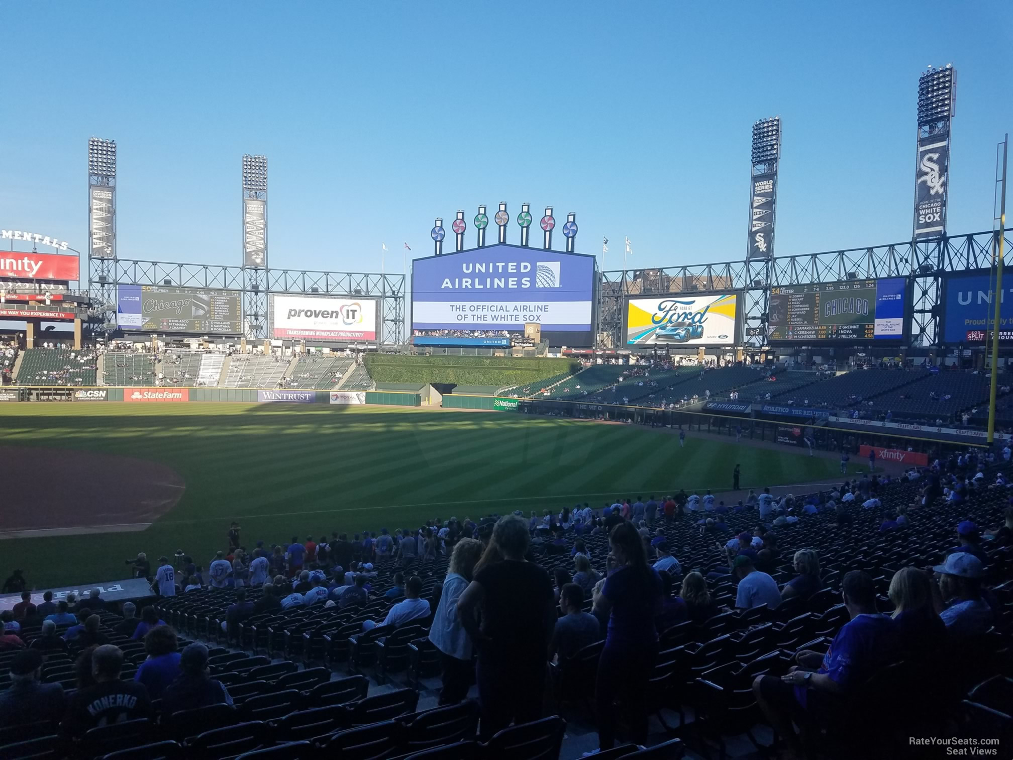 Section 122 at Guaranteed Rate Field 