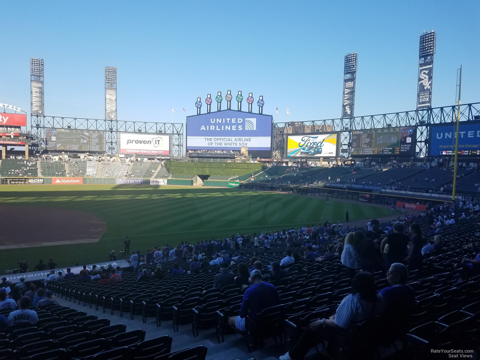 Section 124 at Guaranteed Rate Field 