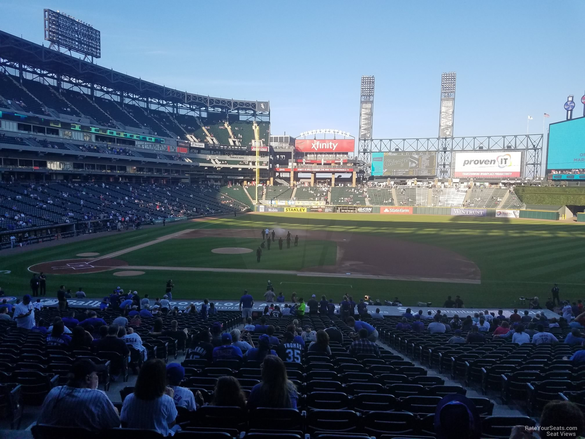 Breakdown Of The Guaranteed Rate Field Seating Chart