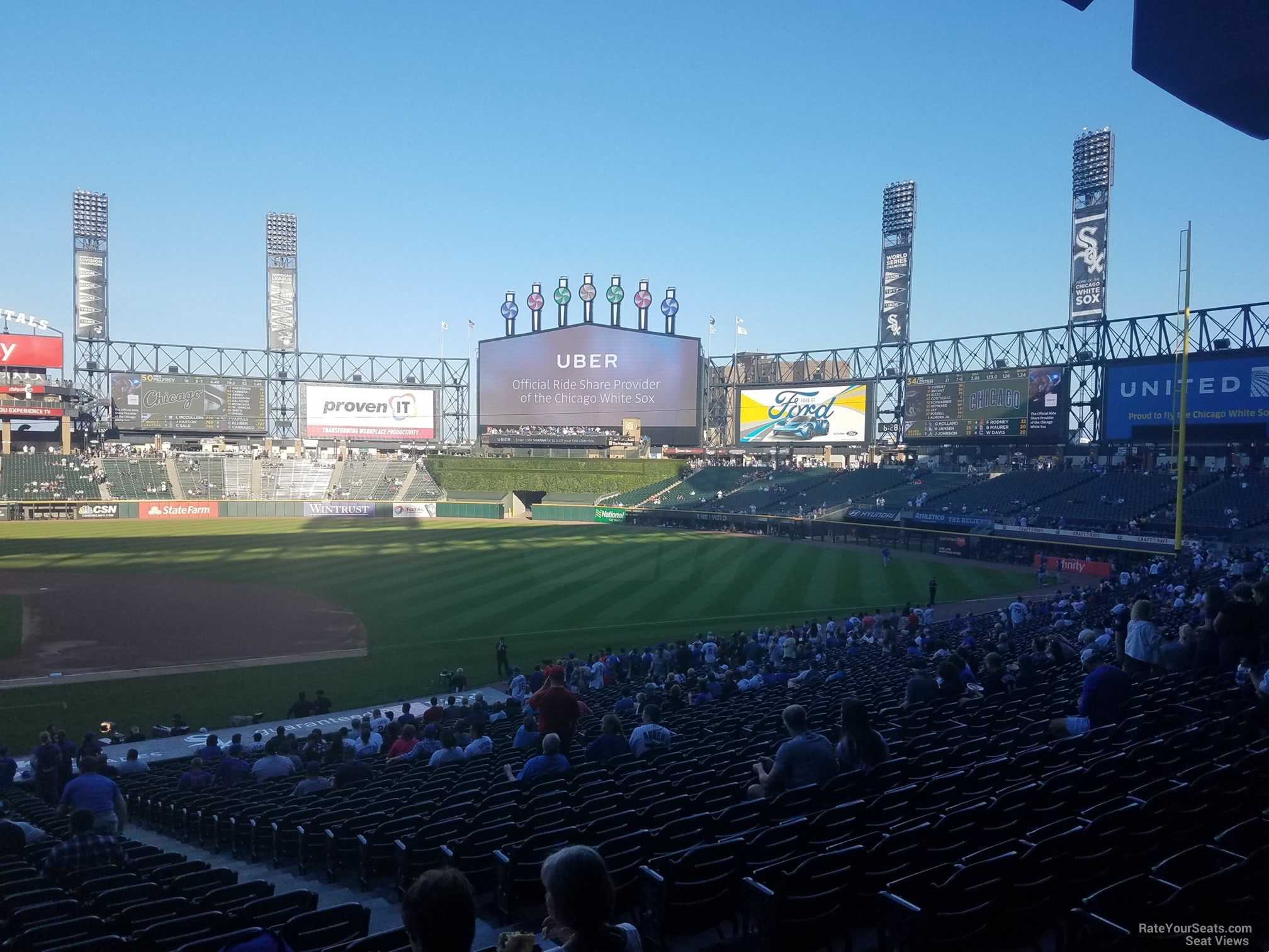 Section 124 at Guaranteed Rate Field 