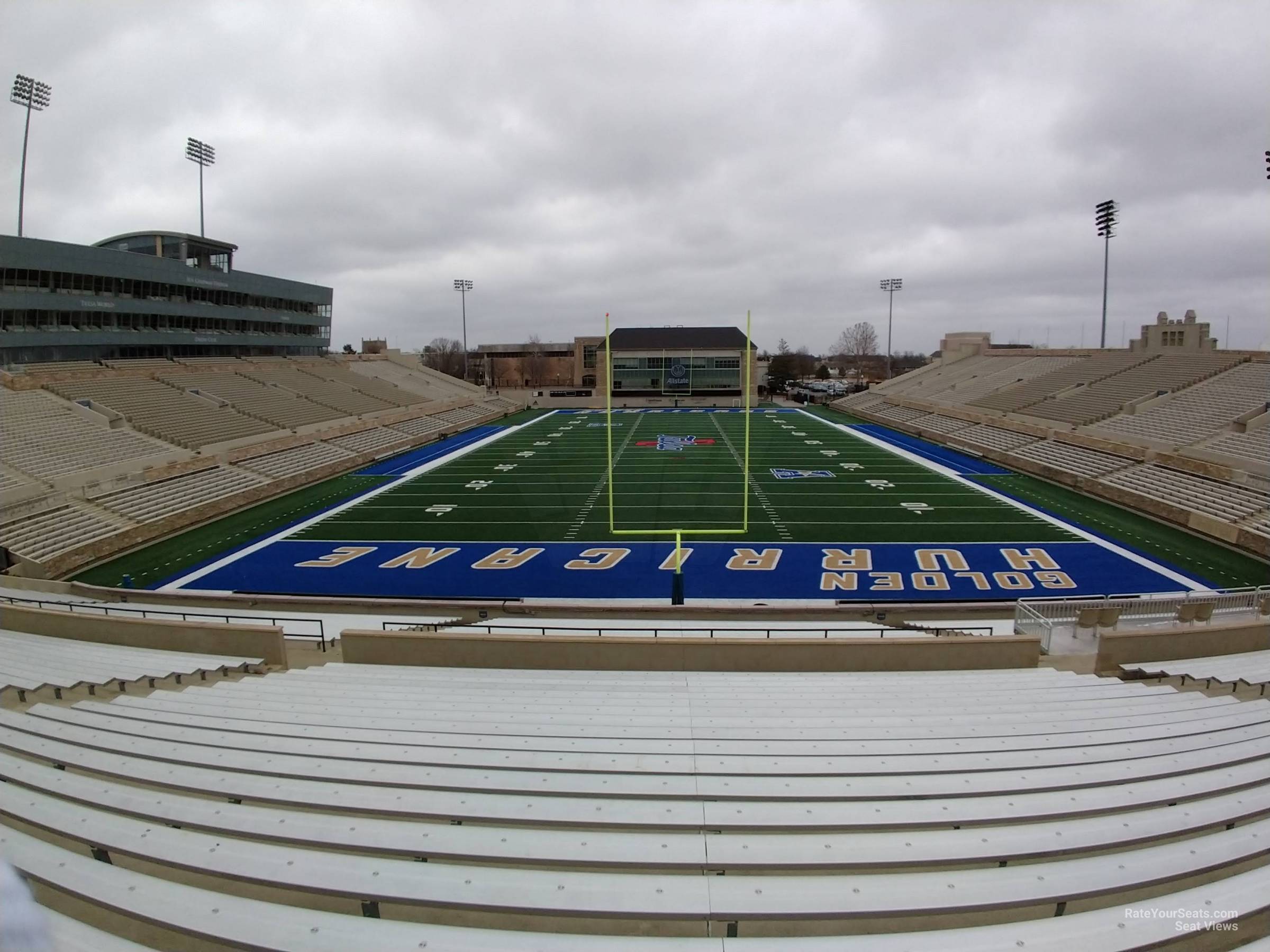 section 111, row 33 seat view  - h.a. chapman stadium