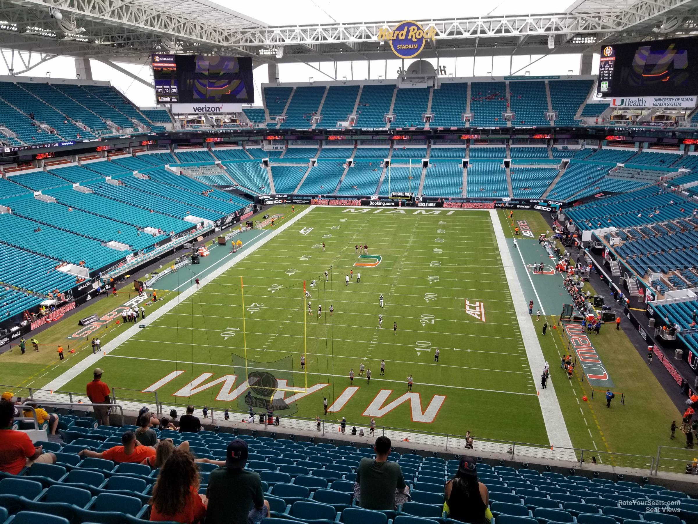 Section 303 at Hard Rock Stadium RateYourSeats