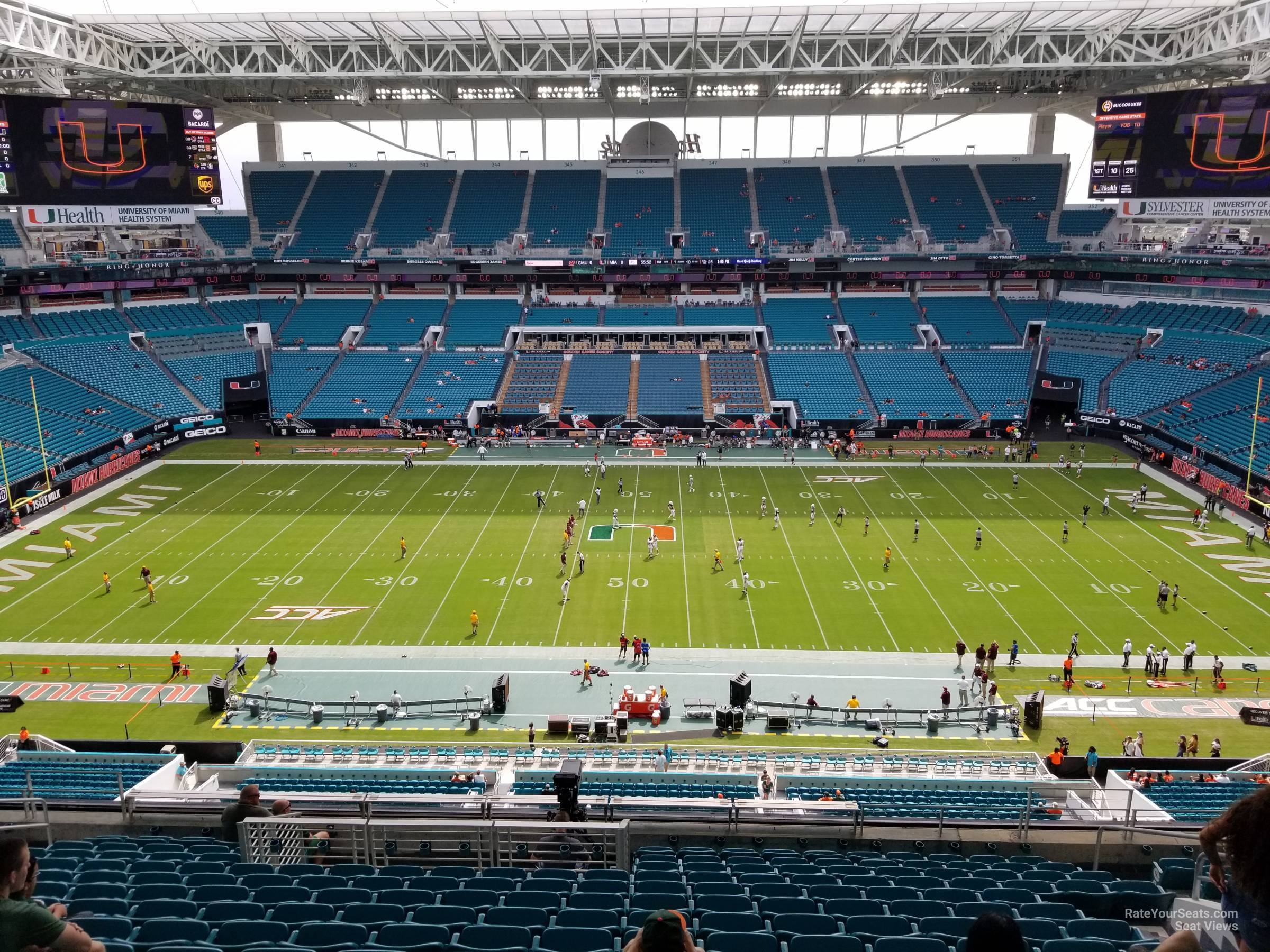 Section 318 at Hard Rock Stadium - RateYourSeats.com