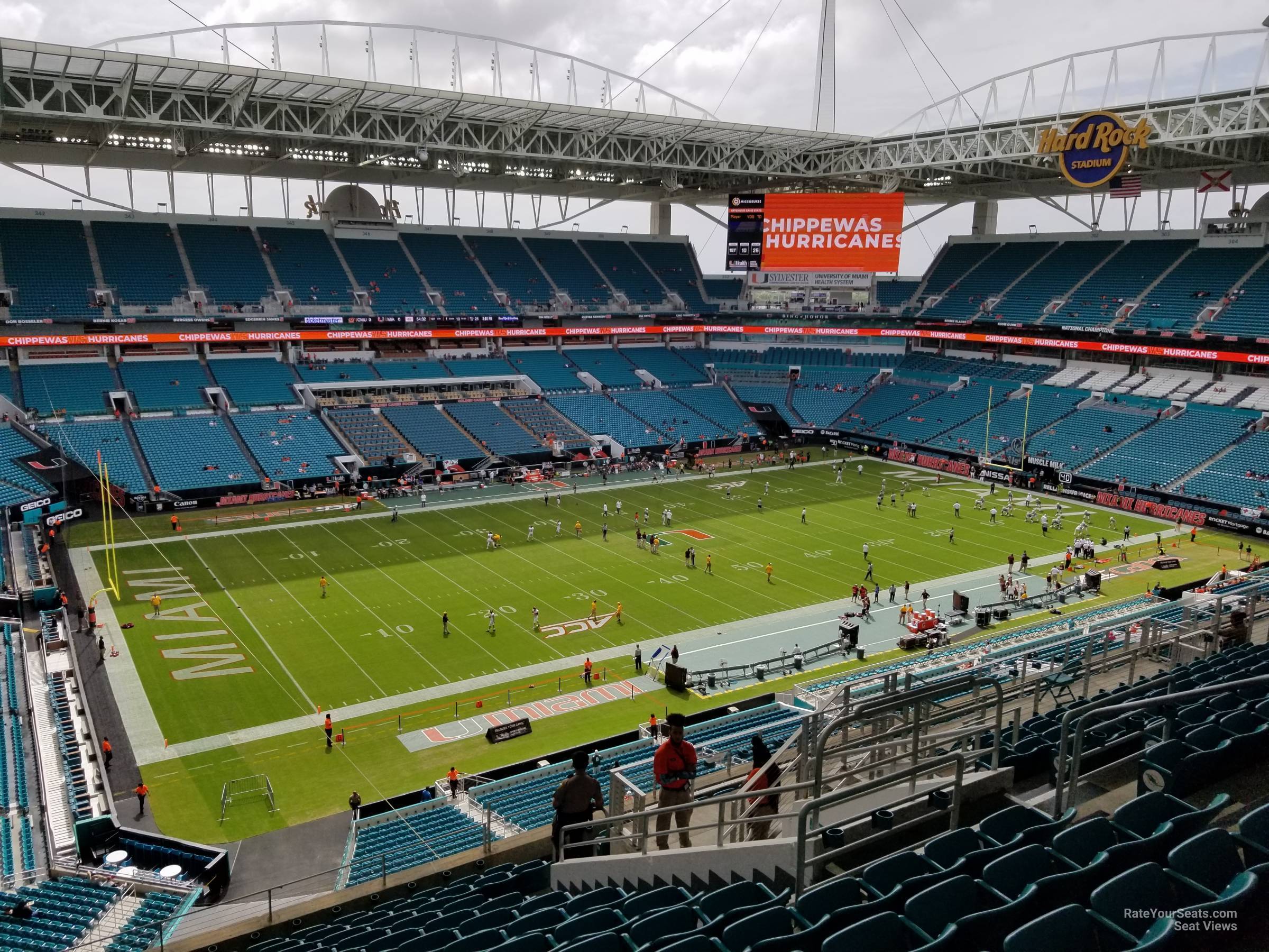 Hard Rock Stadium Section 323 - Miami Dolphins - RateYourSeats.com