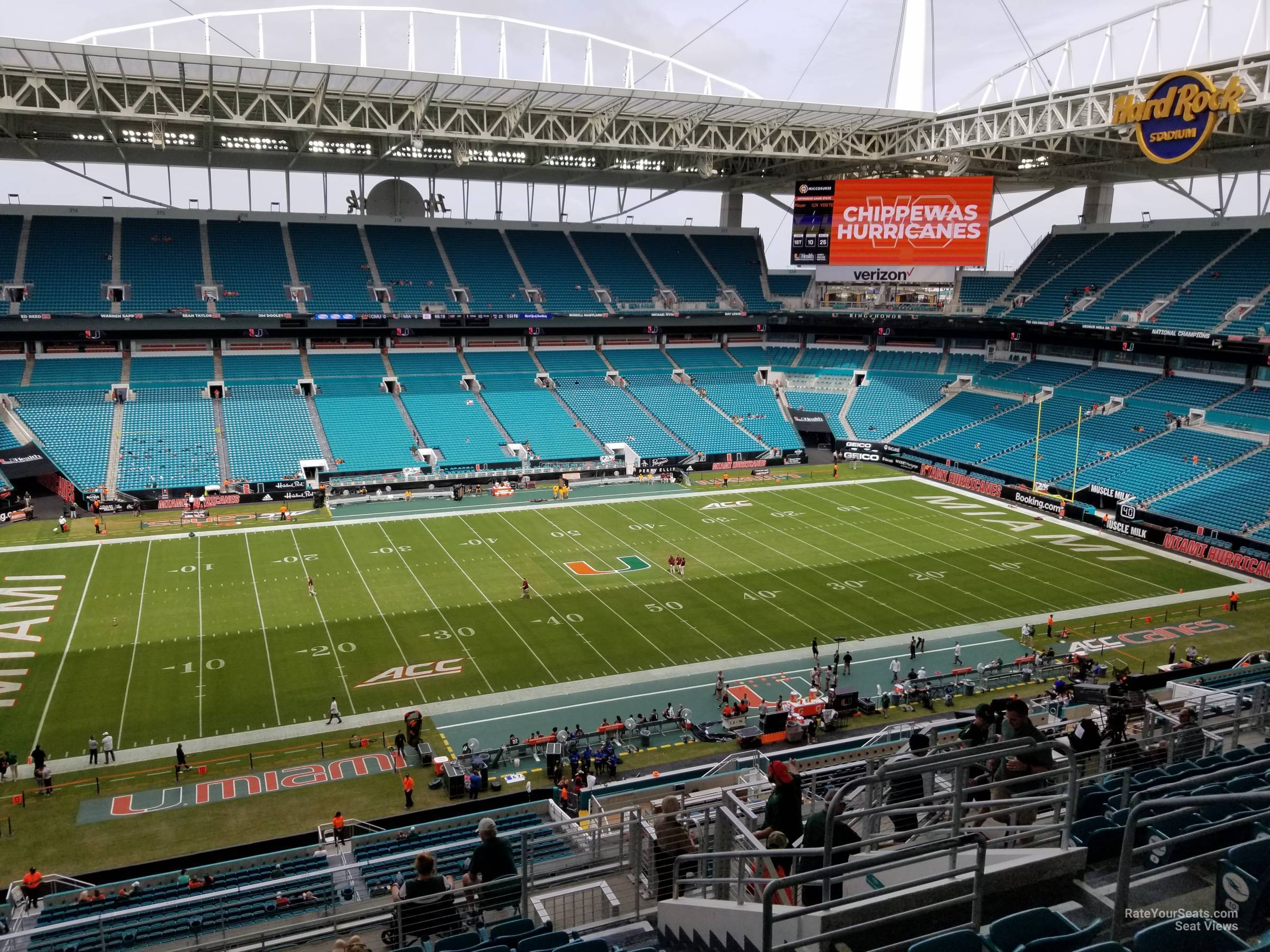 Hard Rock Stadium Section 349 - Miami Dolphins - RateYourSeats.com