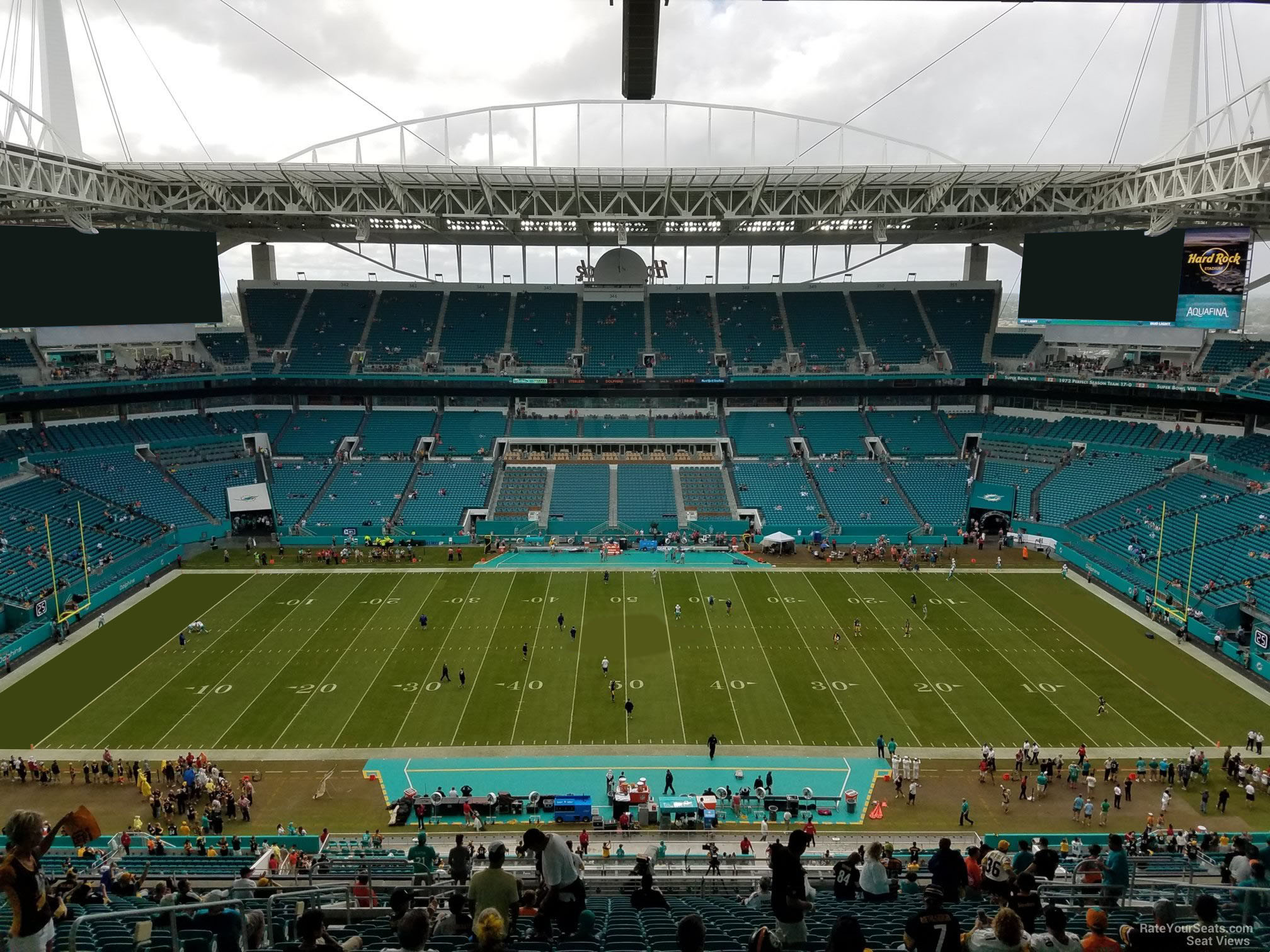 Hard Rock Stadium Section 318 - Miami Dolphins - RateYourSeats.com