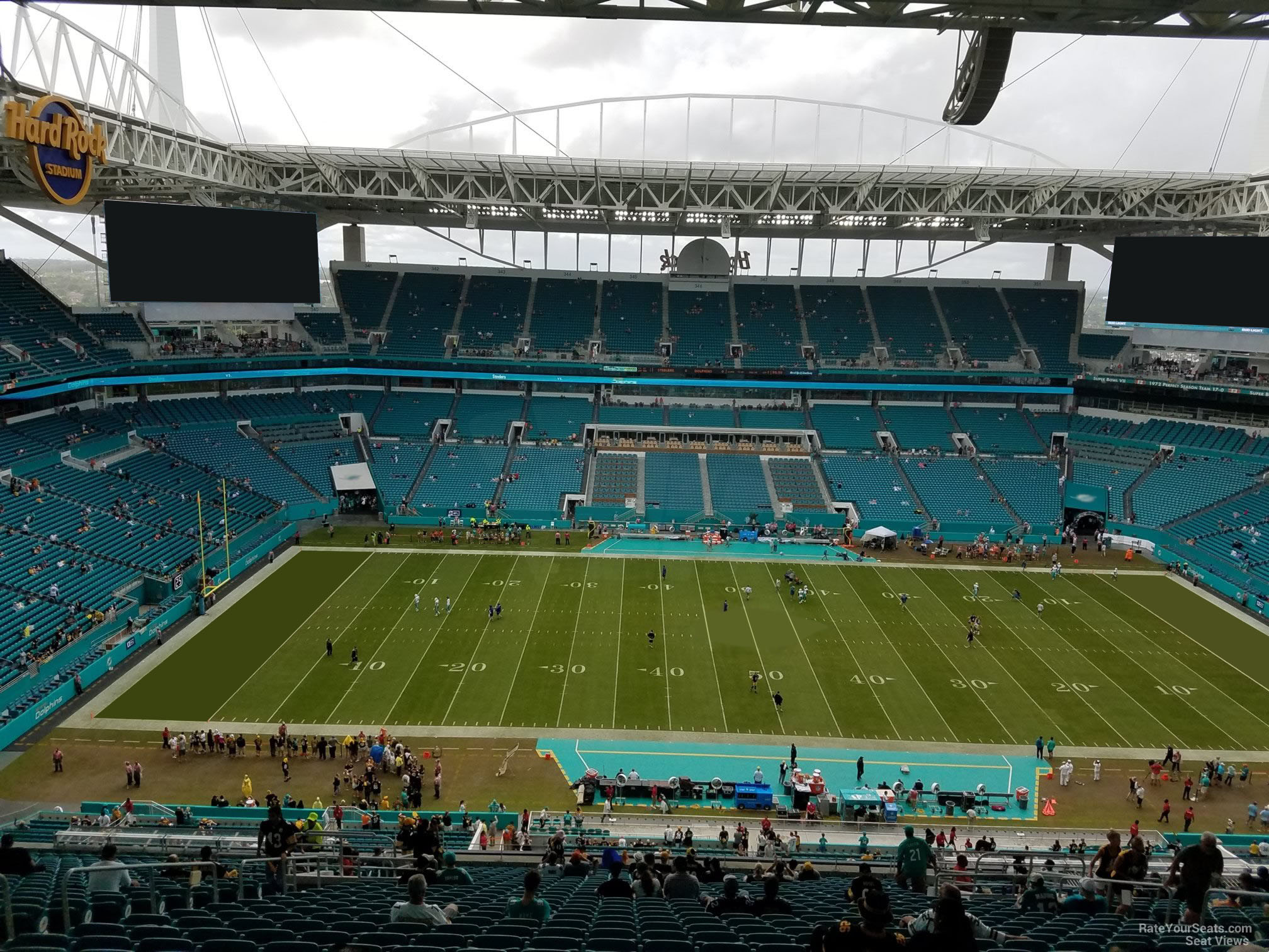 Hard Rock Stadium Section 319 - Miami Dolphins - RateYourSeats.com