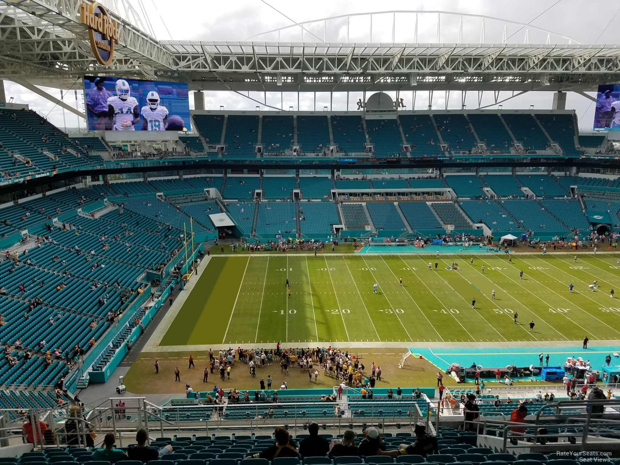 Miami Dolphins Stadium Seating Chart View