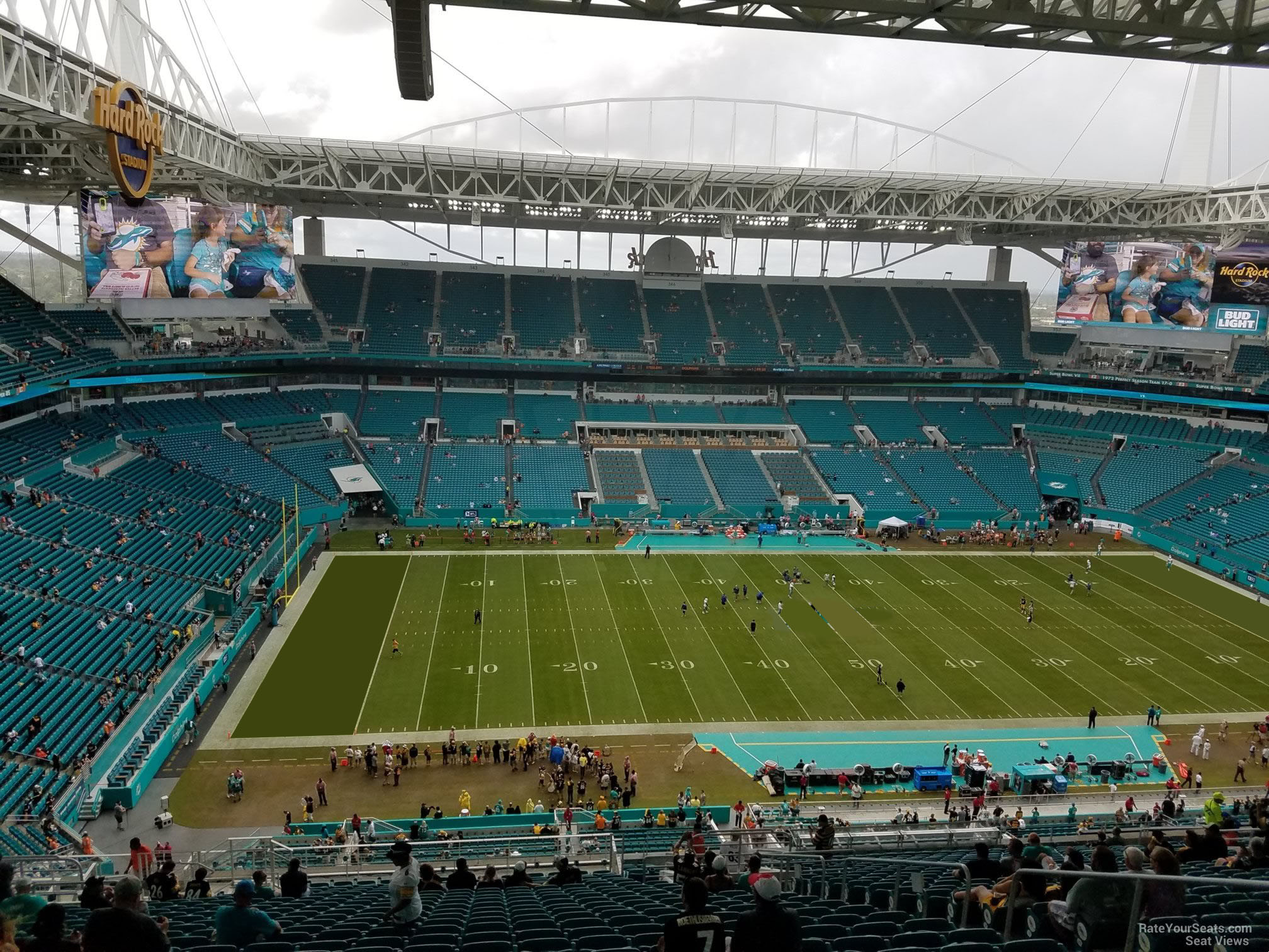 Section 312 at Hard Rock Stadium 