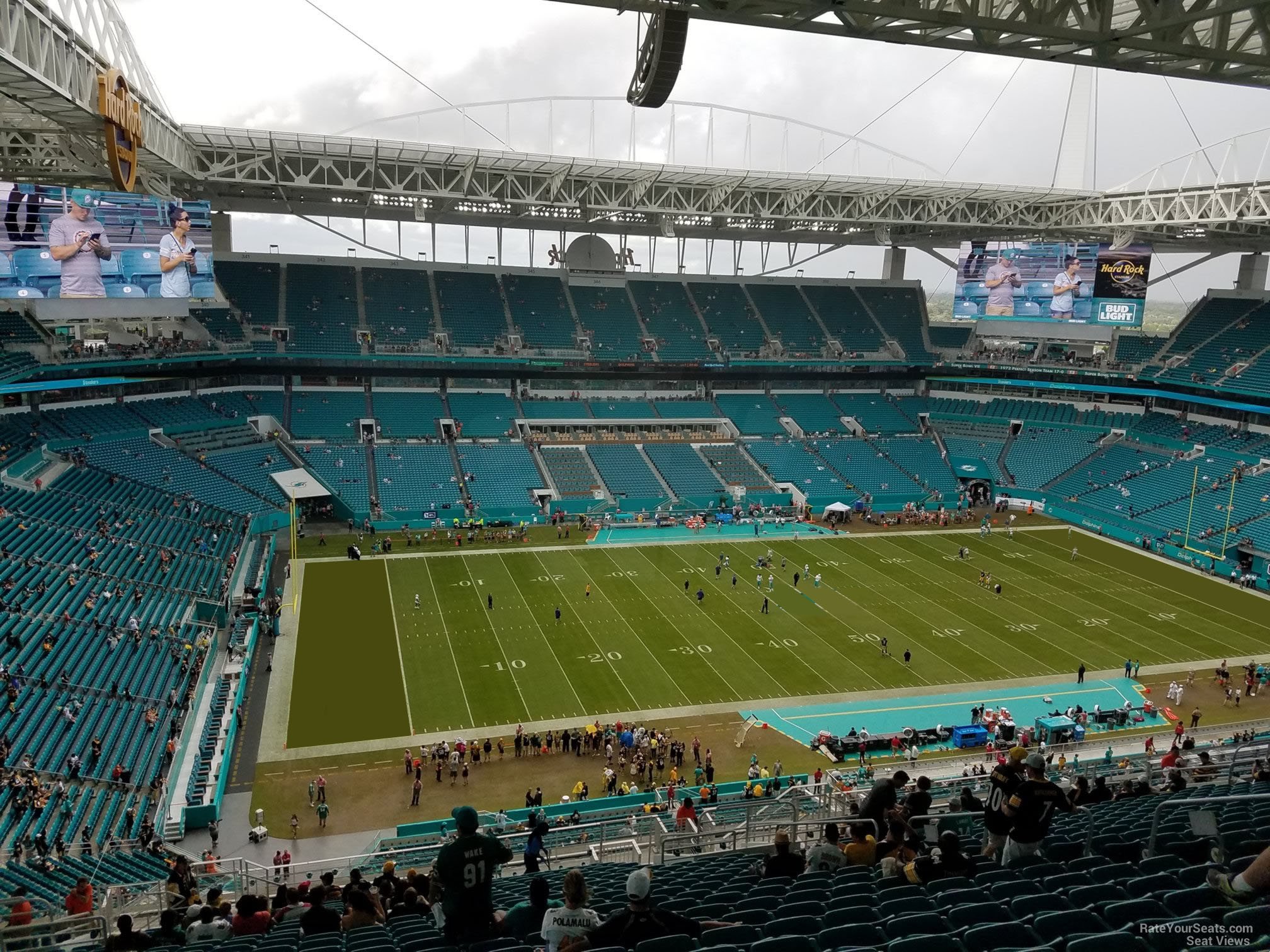 Section 252 - Hard Rock Stadium Seat Views