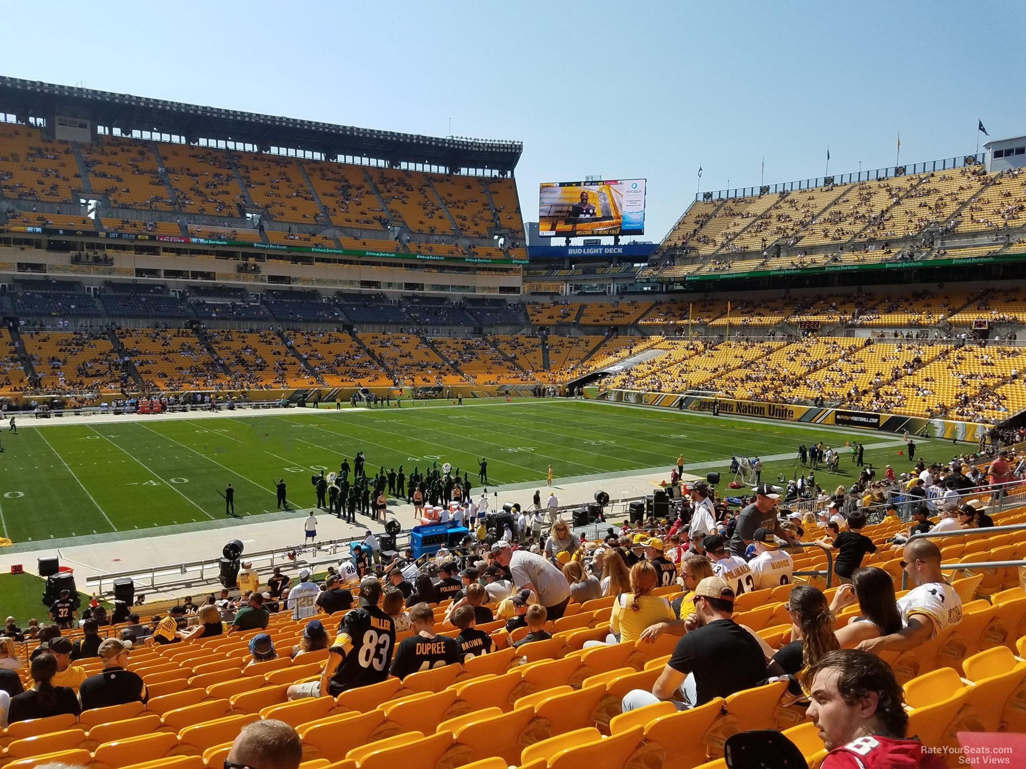 Acrisure Stadium, section 109, home of Pittsburgh Steelers, Pittsburgh  Panthers, page 1