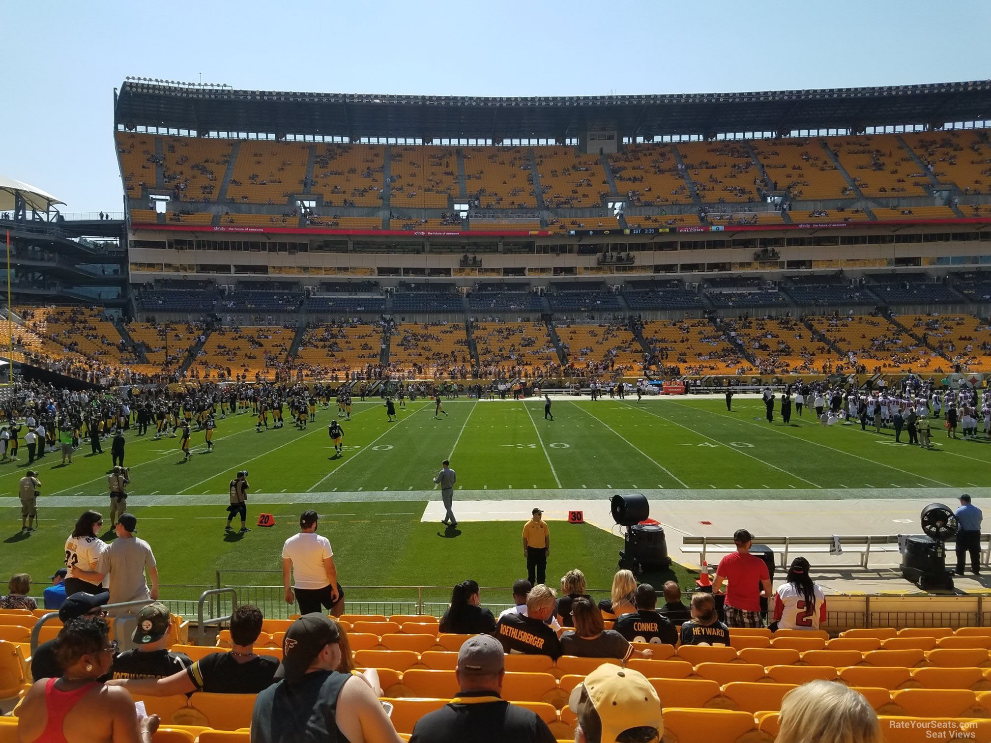 Buy Steelers SBLs in section 109, row AA, seats 20-23