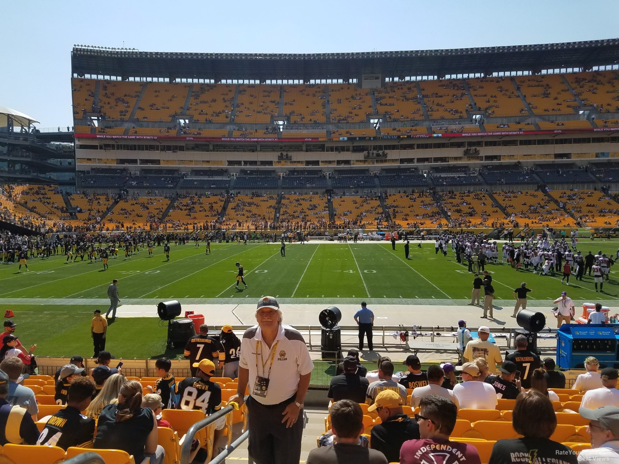 Buy Steelers SBLs in section 139, row O, seats 10-11