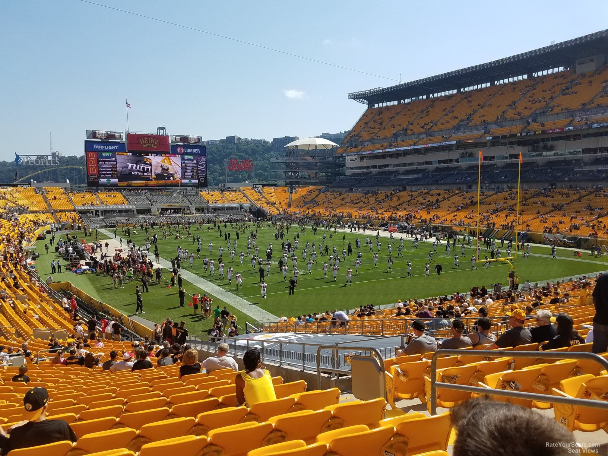 Buy Steelers SBLs in section 119, row S, seats 13-20