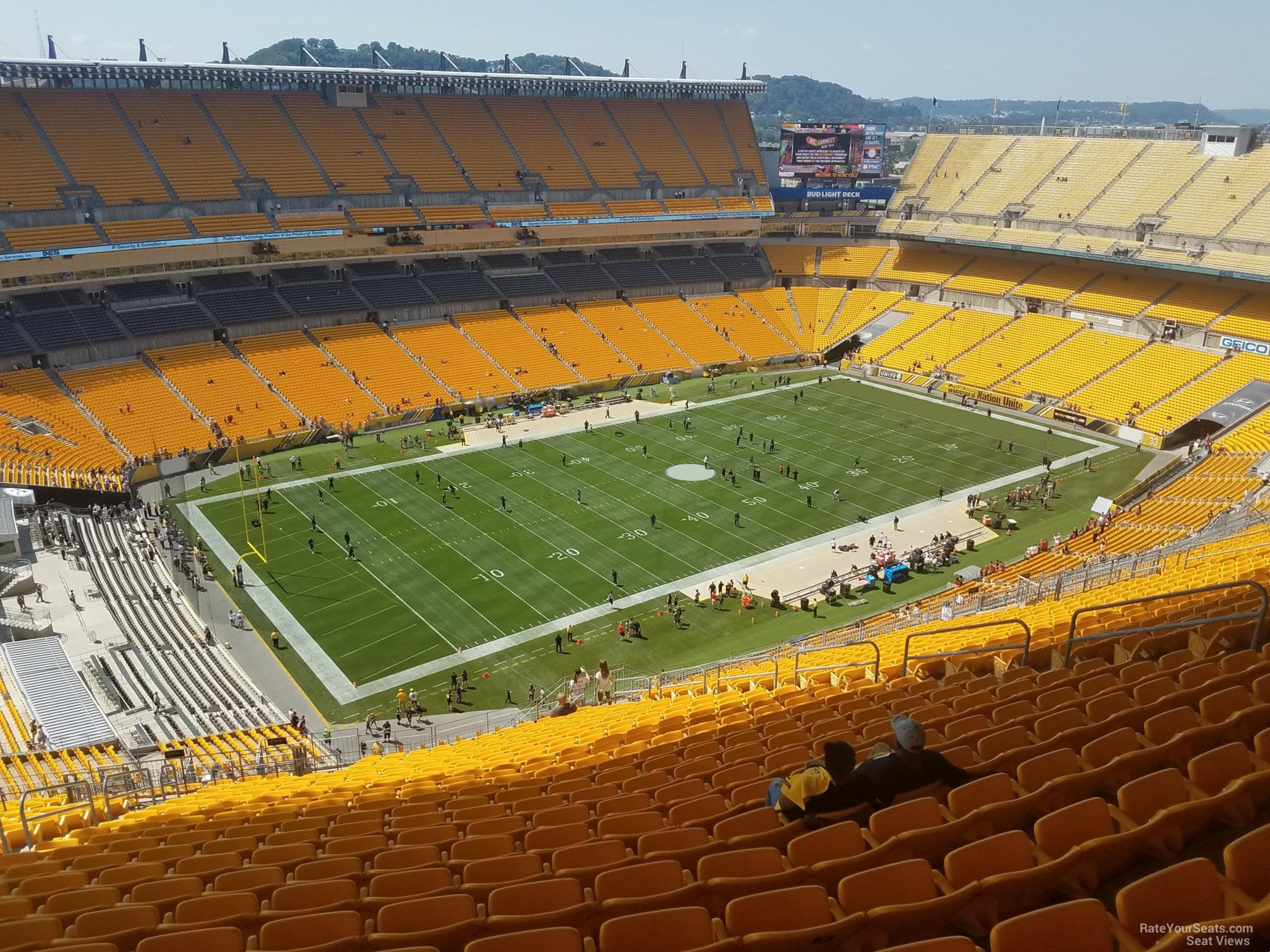 Buy Steelers SBLs in section 505, row W, seats 3-6