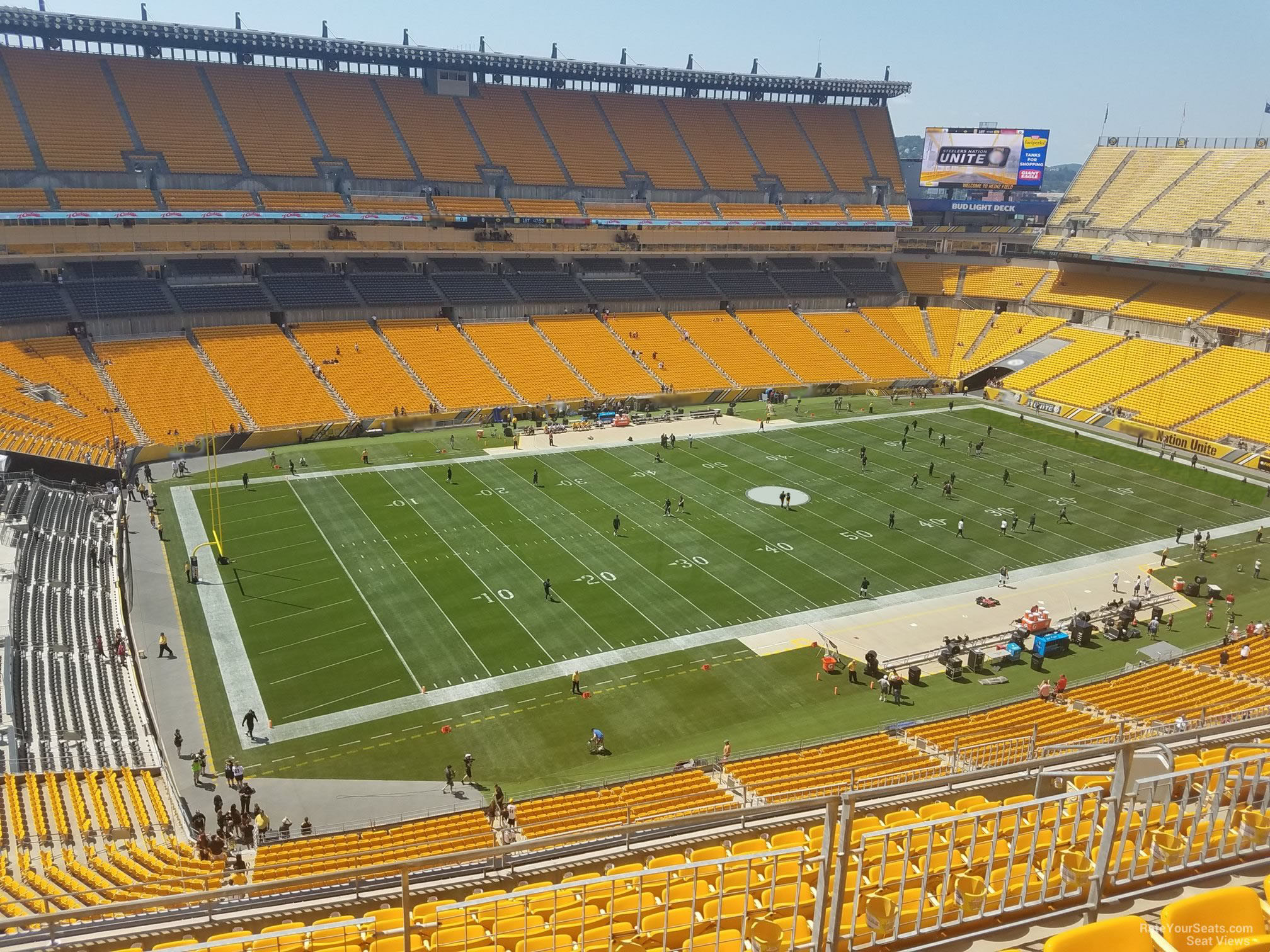 Heinz Field Seating Chart With Row Numbers – Two Birds Home