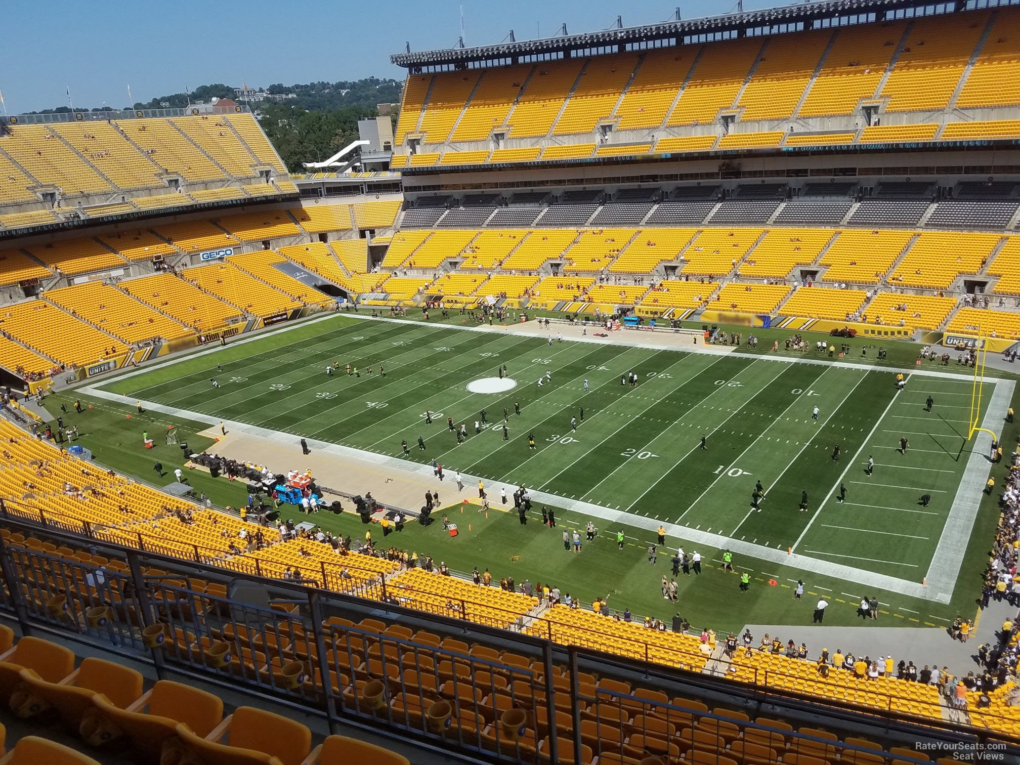 Heinz Field Seating Chart With Row Numbers | Cabinets Matttroy