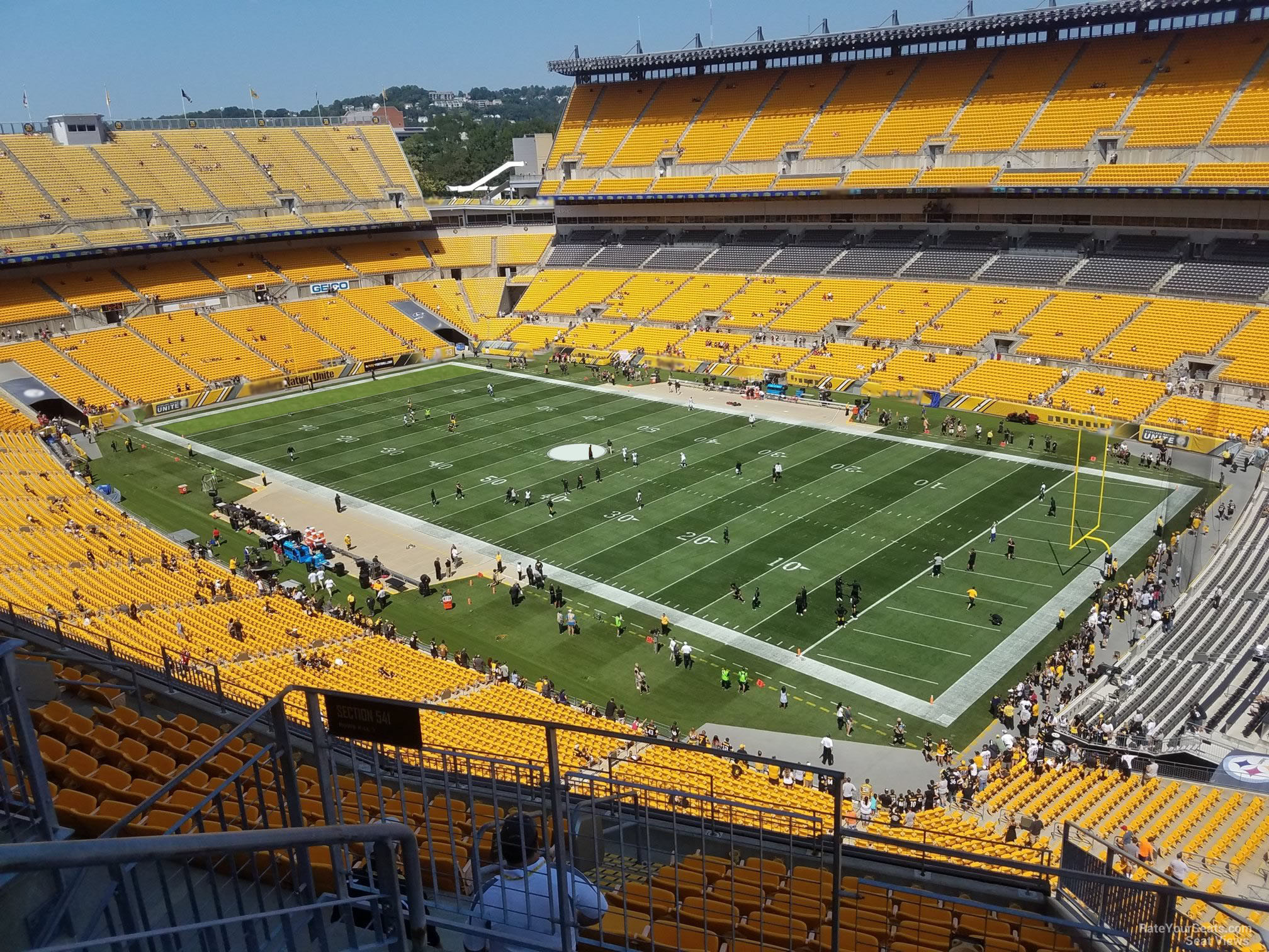 Heinz Field Section 541 - Pittsburgh Steelers - RateYourSeats.com