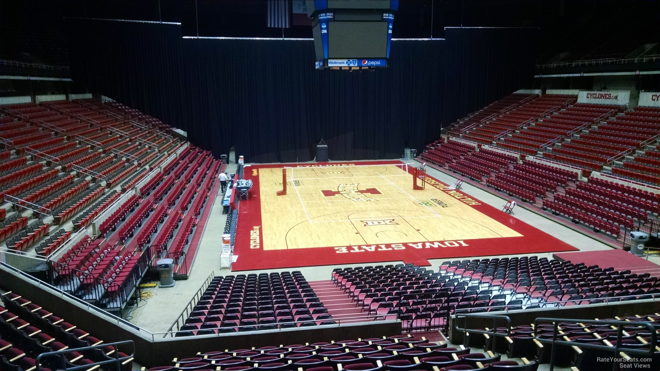 Hilton Coliseum Seating Chart Basketball