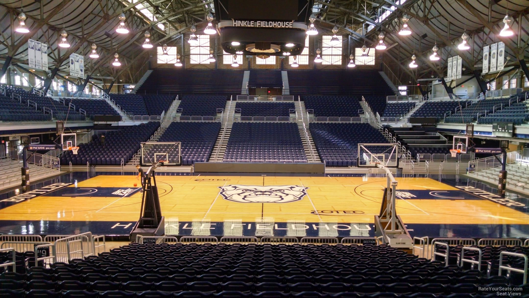Hinkle Fieldhouse Section 118 - RateYourSeats.com