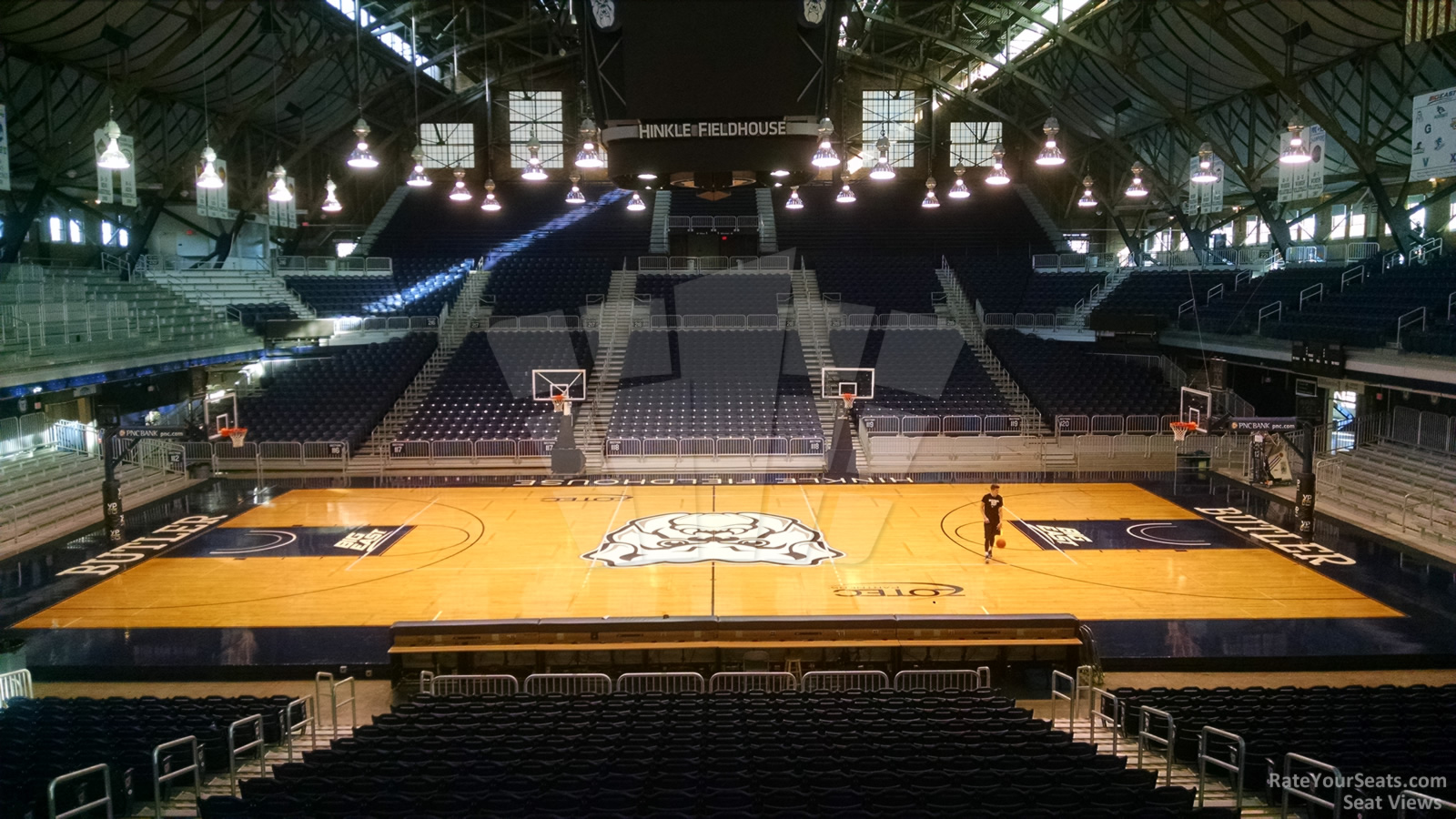 Hinkle Fieldhouse Section 206 - RateYourSeats.com