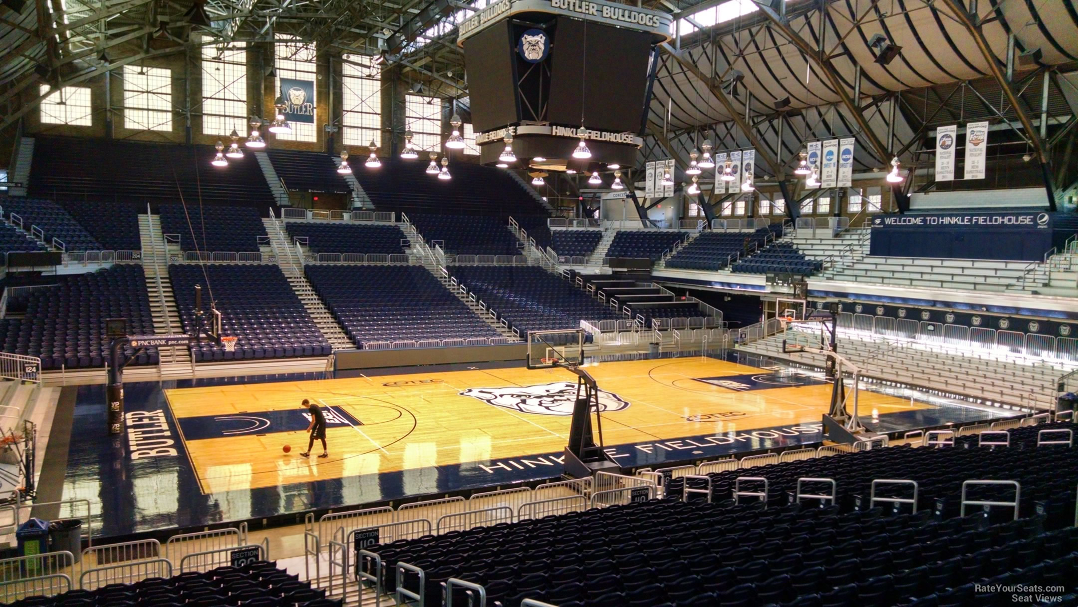 Hinkle Fieldhouse Section 220 - RateYourSeats.com