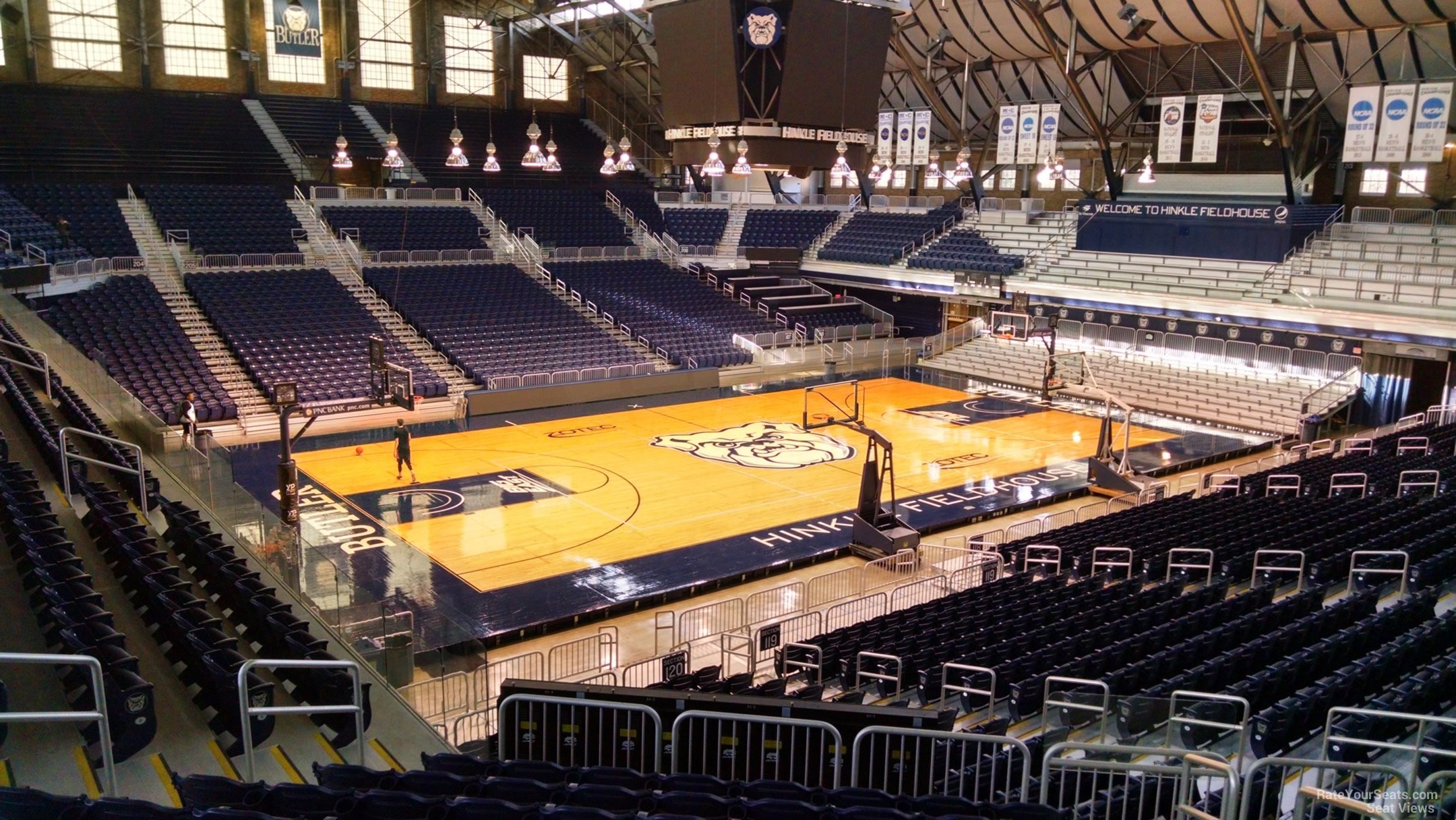 Hinkle Fieldhouse Section 221 - RateYourSeats.com